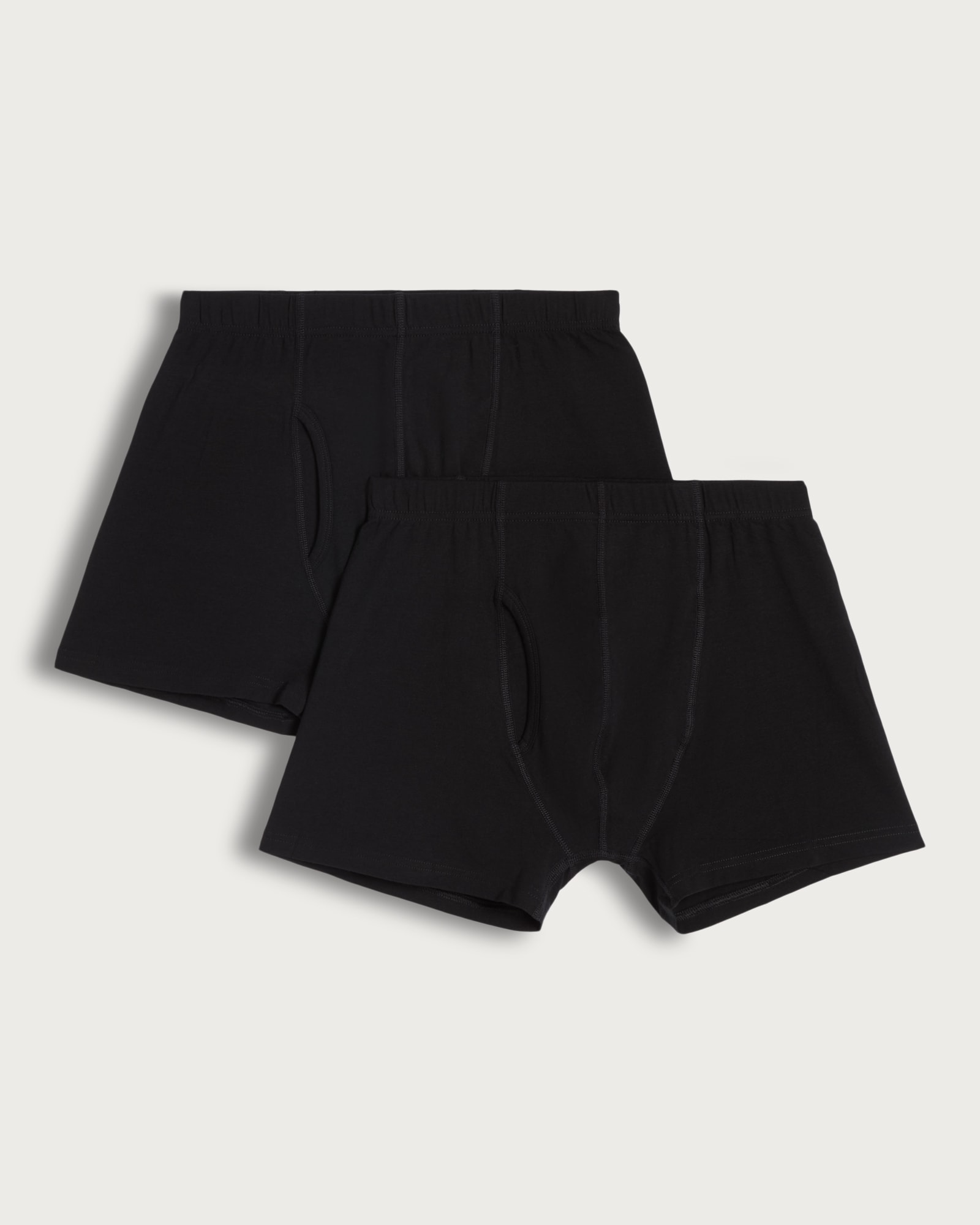 F&F 2-Pack Cotton Rich Trunks in Black