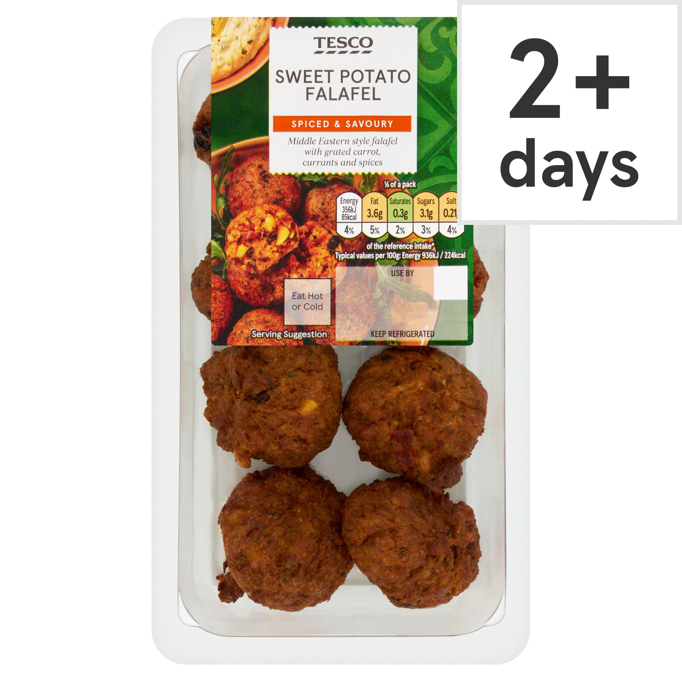 Tesco Sweet Potato Falafels 152g