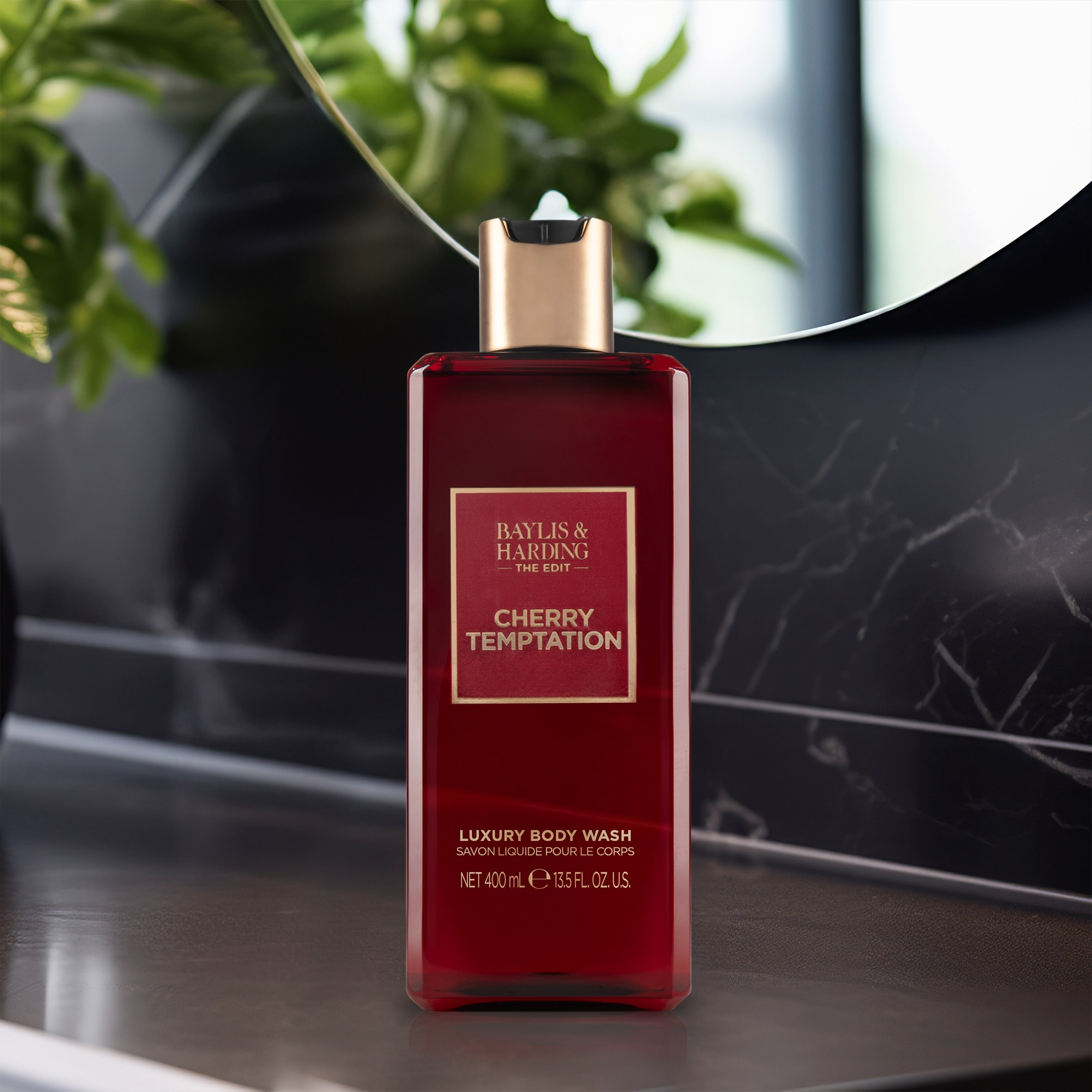 Baylis & Harding EDIT Cherry Temptation Body Wash 400ml thumbnail 3