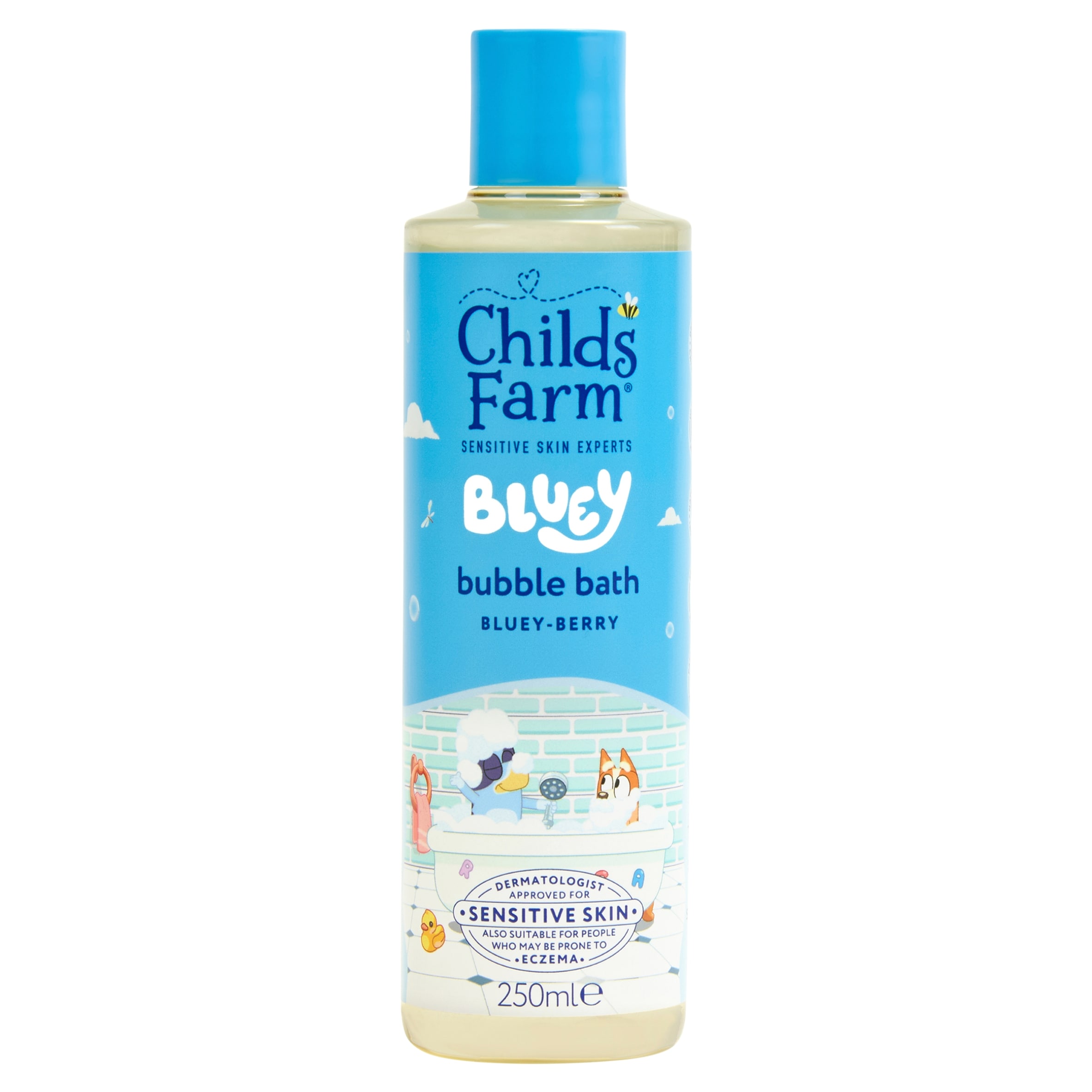 Childs Farm and Bluey, Bubble Bath, Bluey-Berry, 250ml