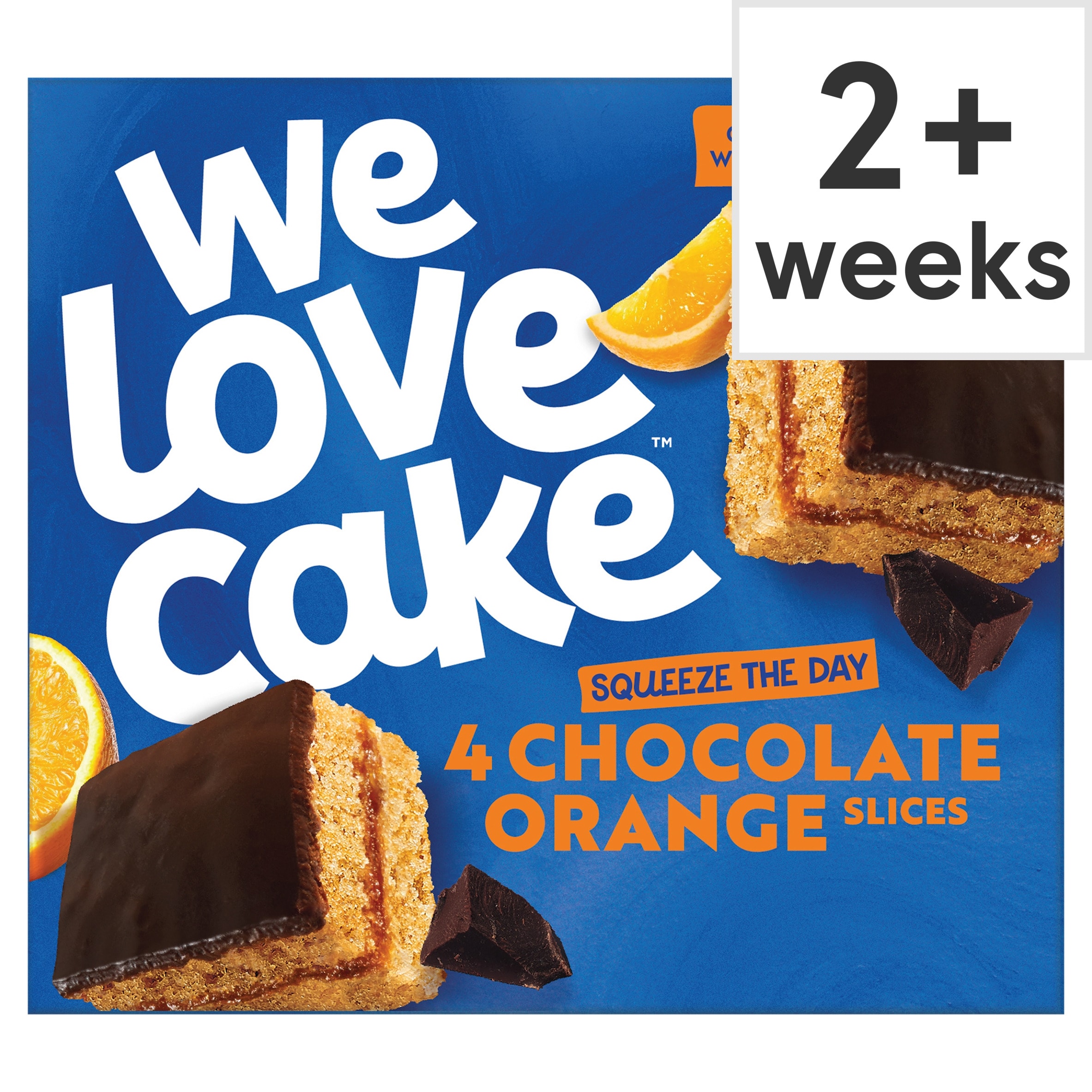 We Love Cake 4 Chocolate Orange Slices 132g
