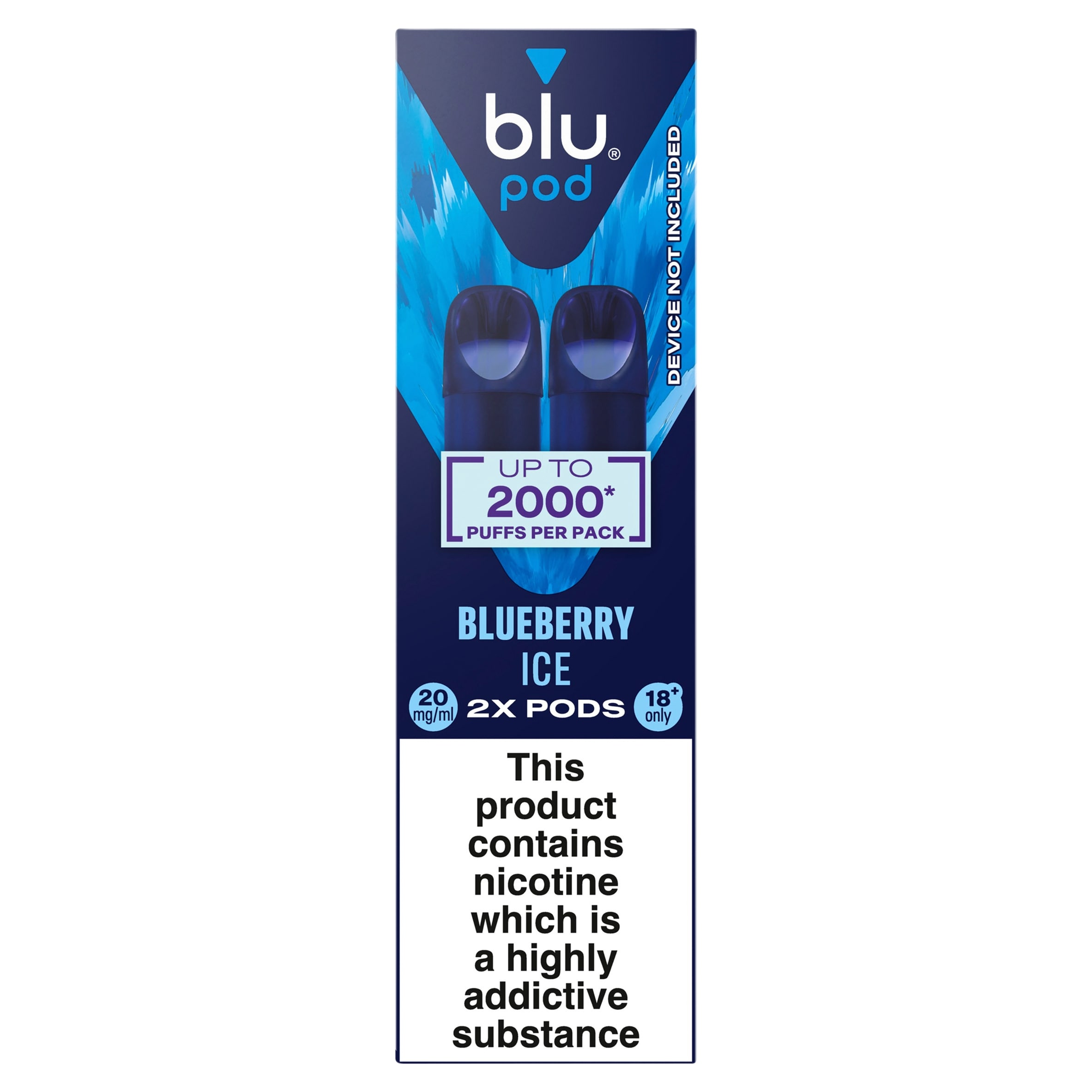 Blu pod Blueberry Ice 20mg/ml 2 x 2ml