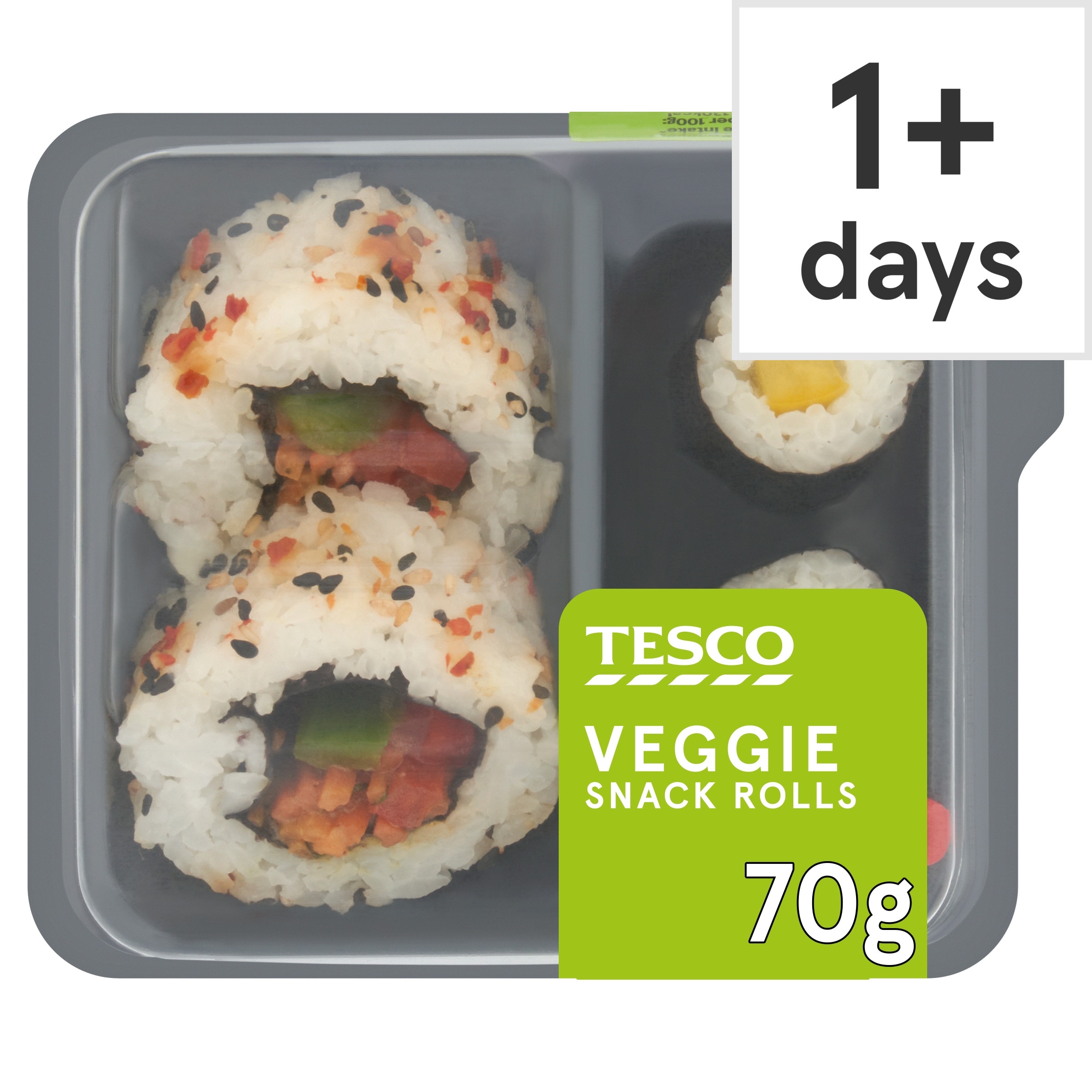 Tesco Vegetable Sushi Snack 70g