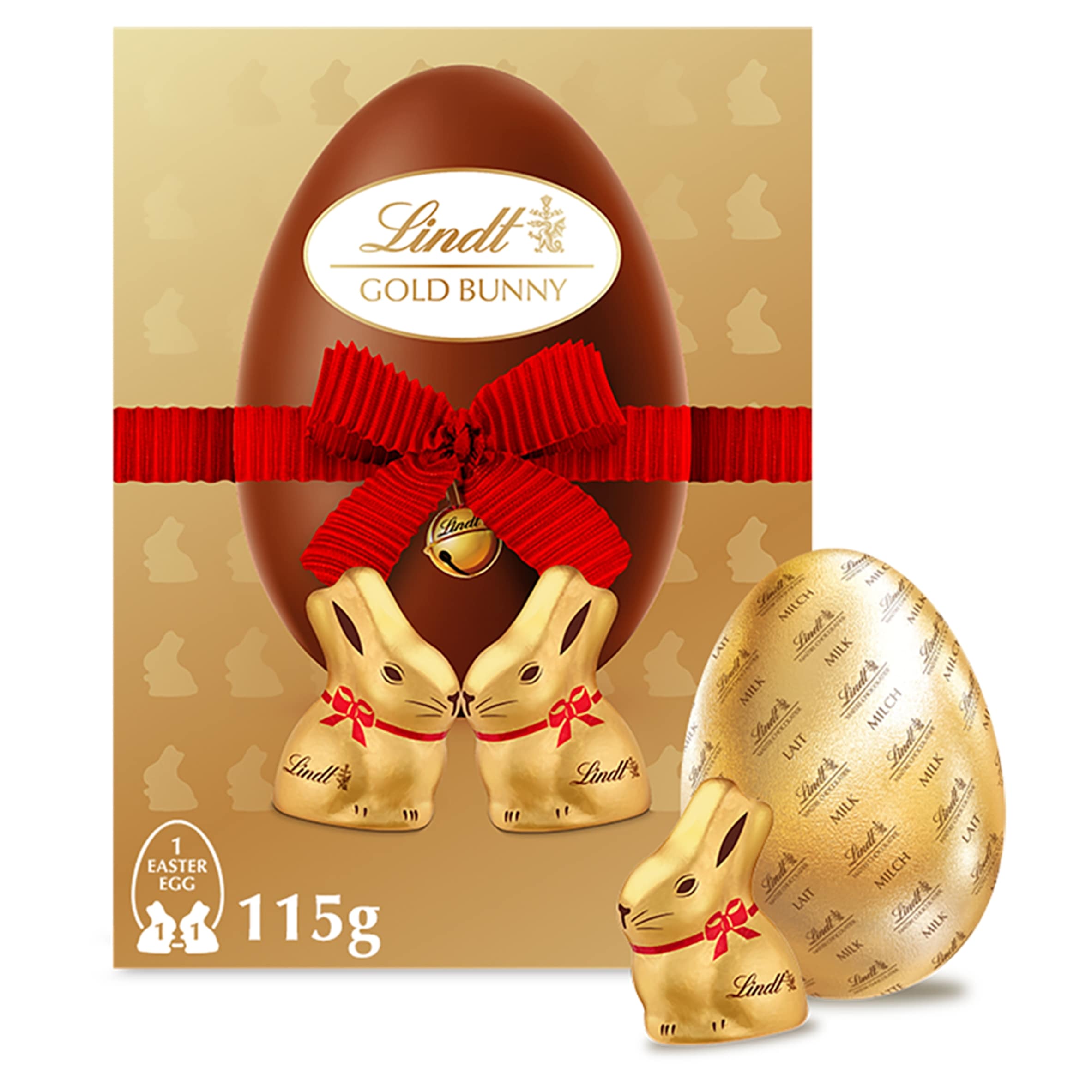 Lindt Gold Bunny Milk Chocolate Egg 115g