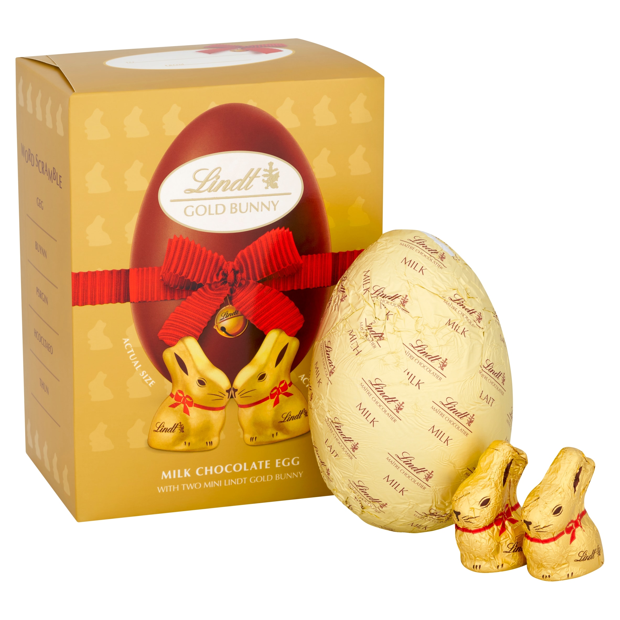 Lindt Gold Bunny Milk Chocolate Egg 115g thumbnail 2