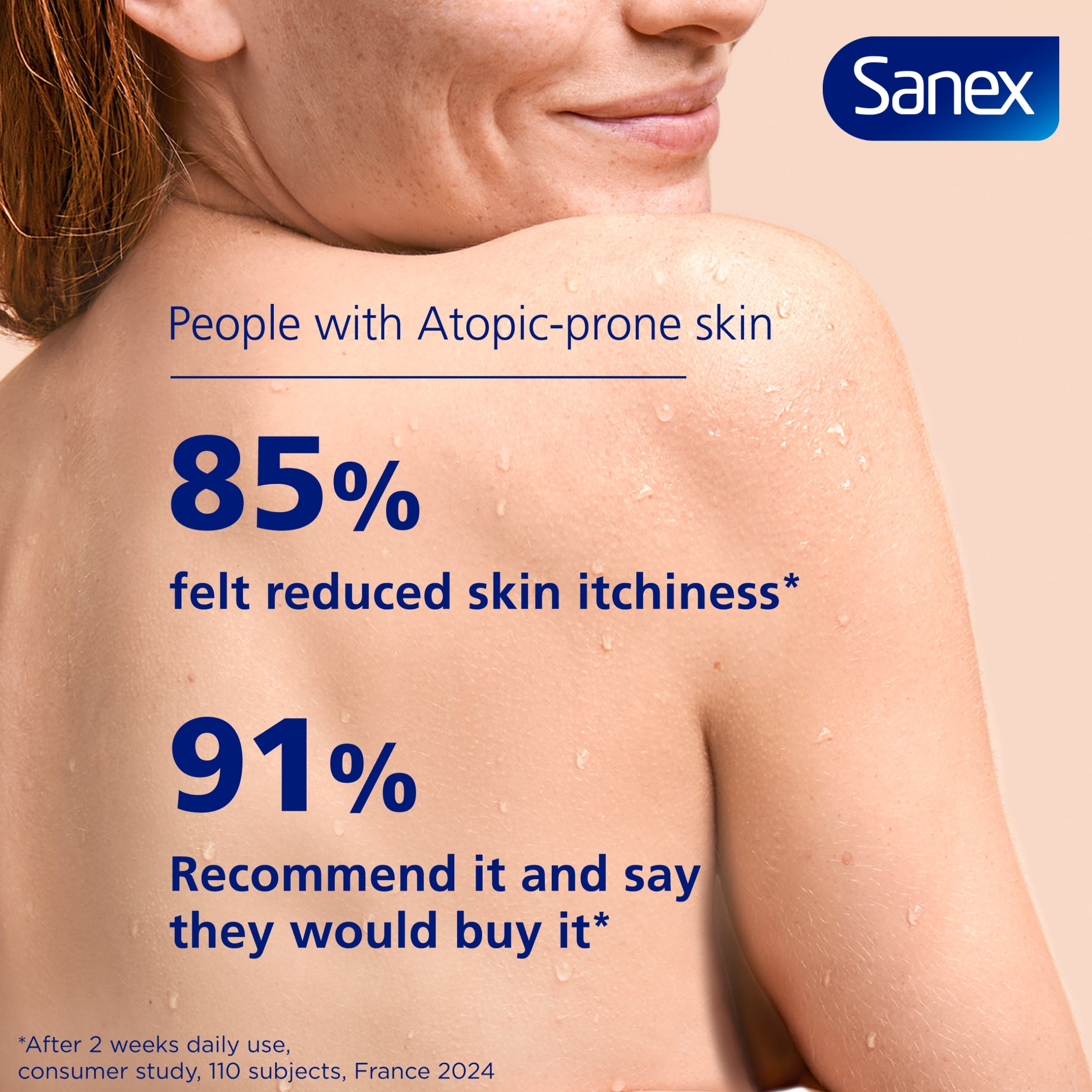 Sanex Expert Skin Health+ Skin Therapy Anti Irritation Shower Gel Body Wash 450ml thumbnail 5