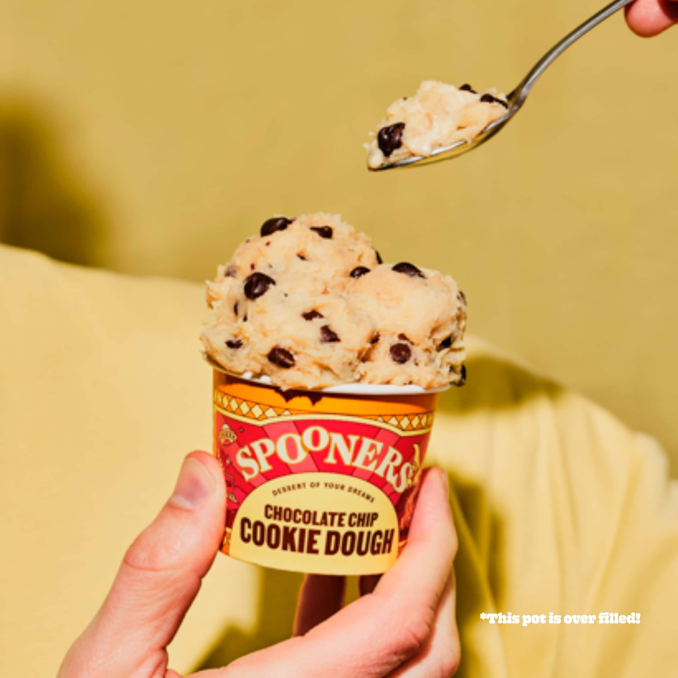 Spooners Chocolate Chip Cookie Dough 2x75g thumbnail 2