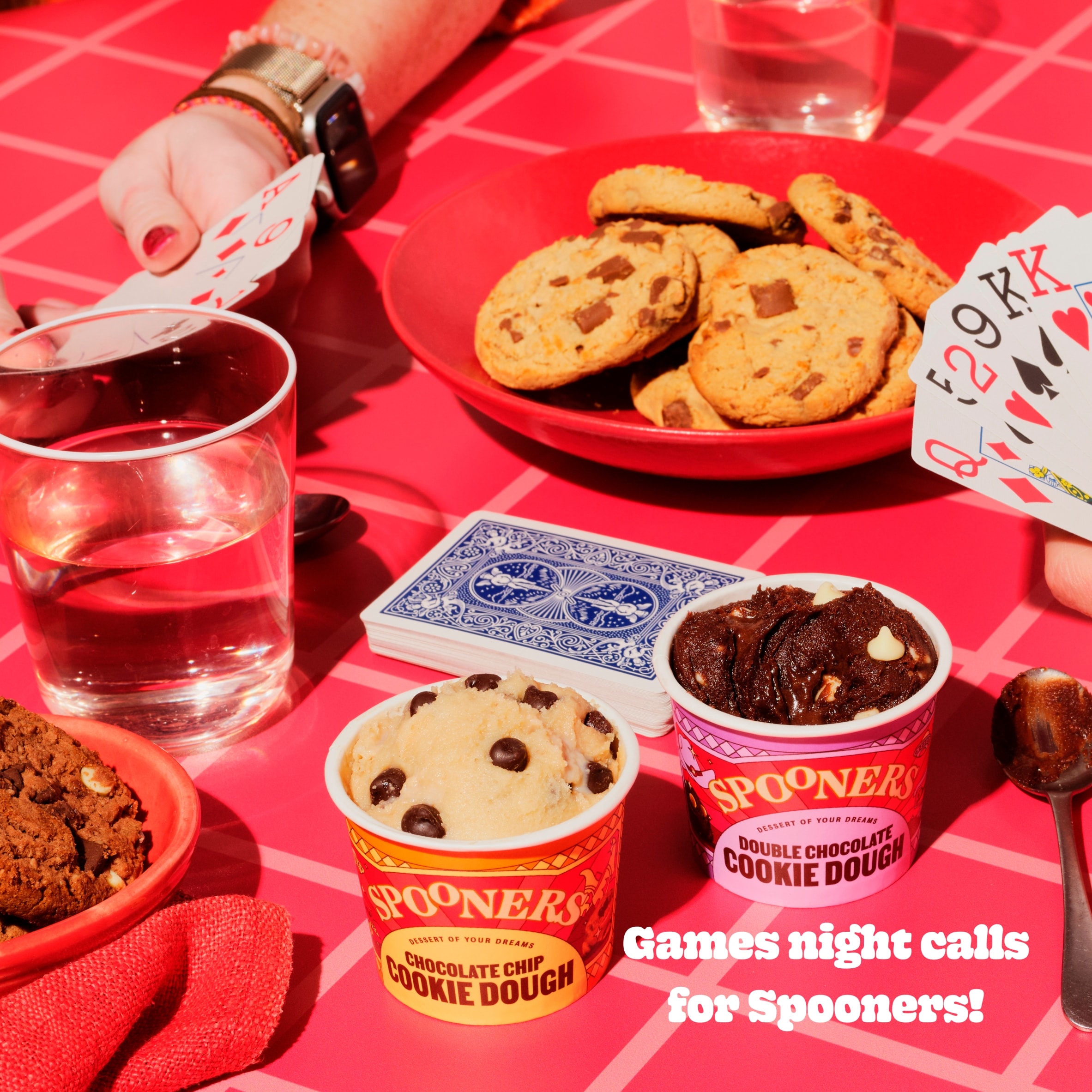 Spooners Chocolate Chip Cookie Dough 2x75g thumbnail 5