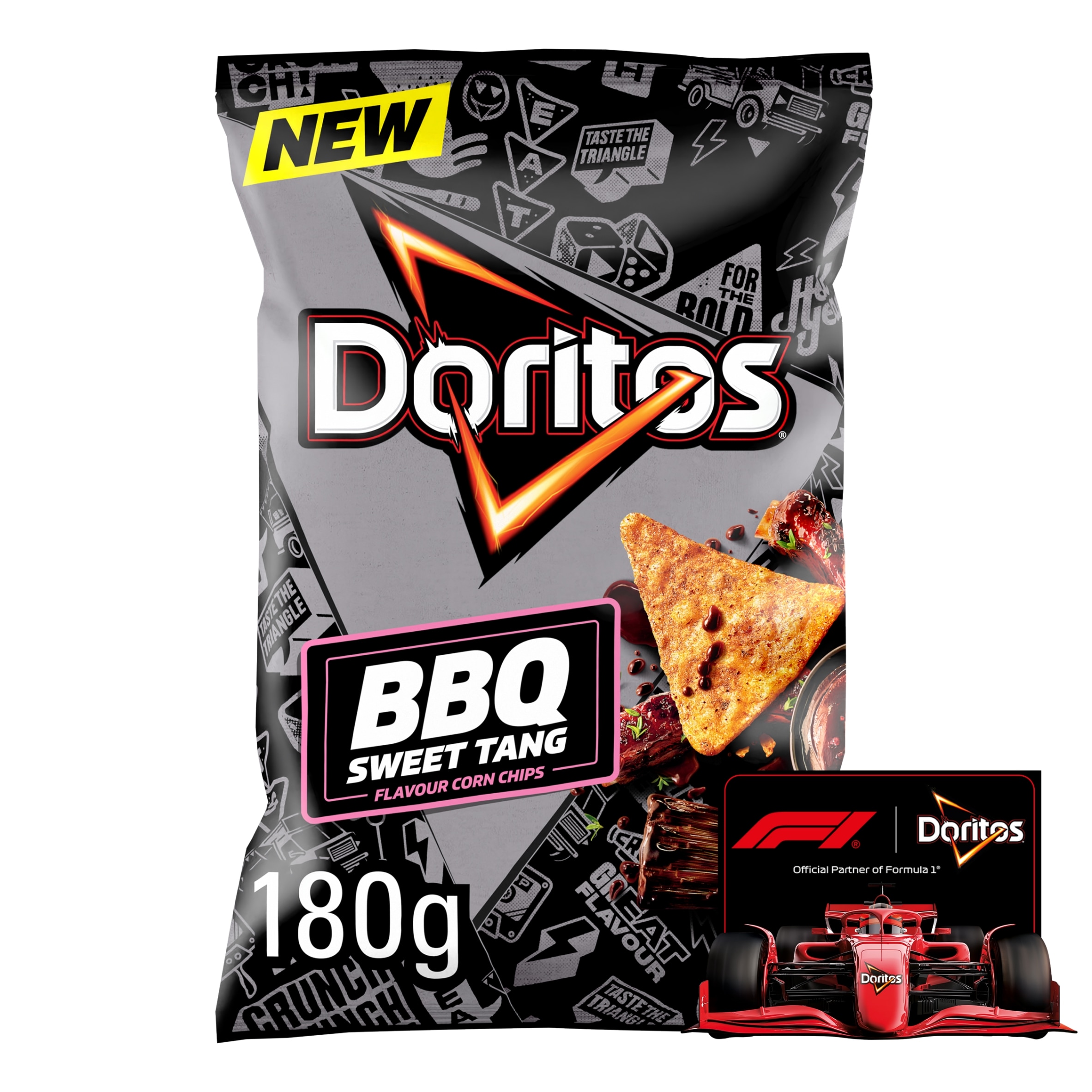 Doritos Sweet BBQ Tang Sharing Crisps 180g