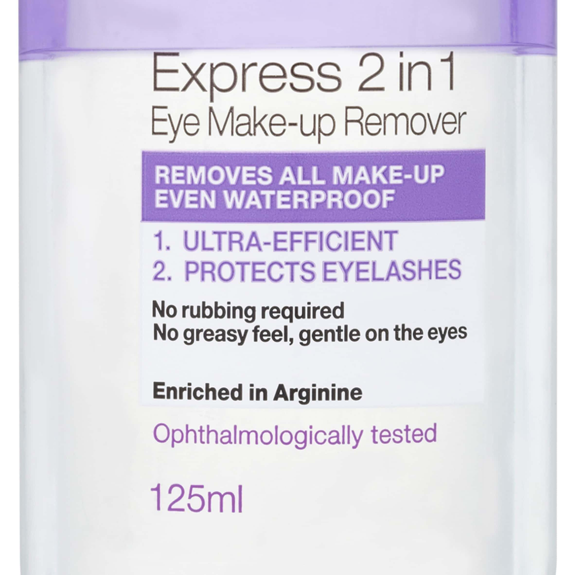 Garnier Skin Active Express 2-in-1 Eye Make Up Remover 125ml thumbnail 2