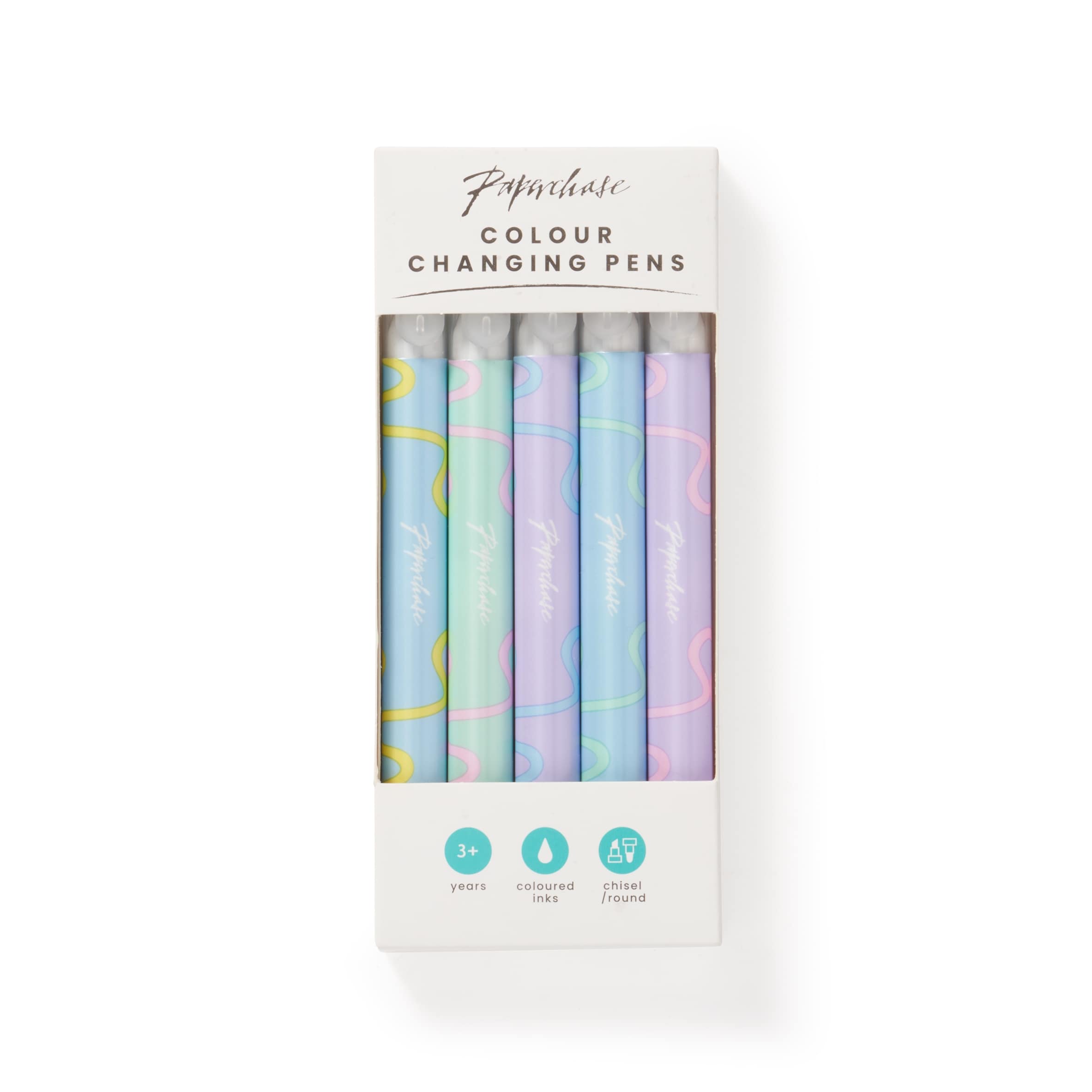 Paperchase Ombre 5 Pack Colouring Changing Pens