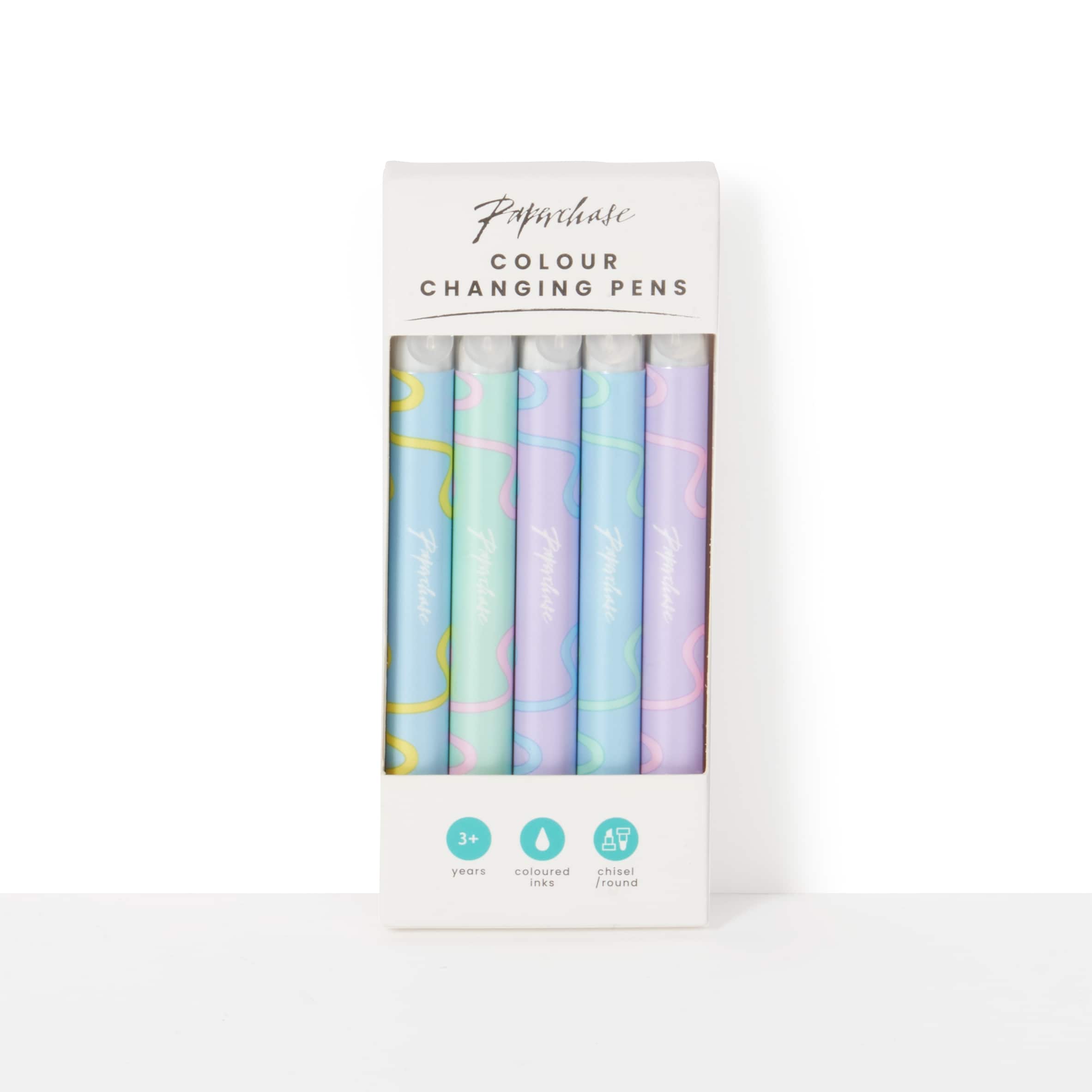 Paperchase Ombre 5 Pack Colouring Changing Pens thumbnail 2