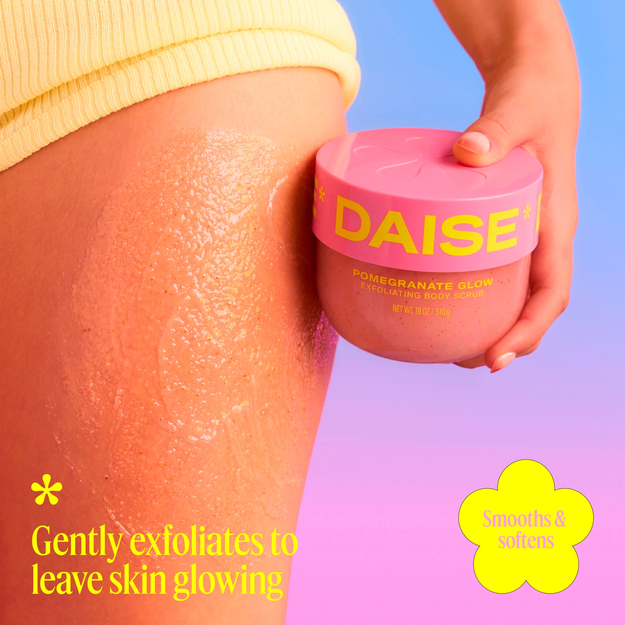 DAISE EXFOLIATING BODY SCRUB POMEGRANATE 510G thumbnail 3