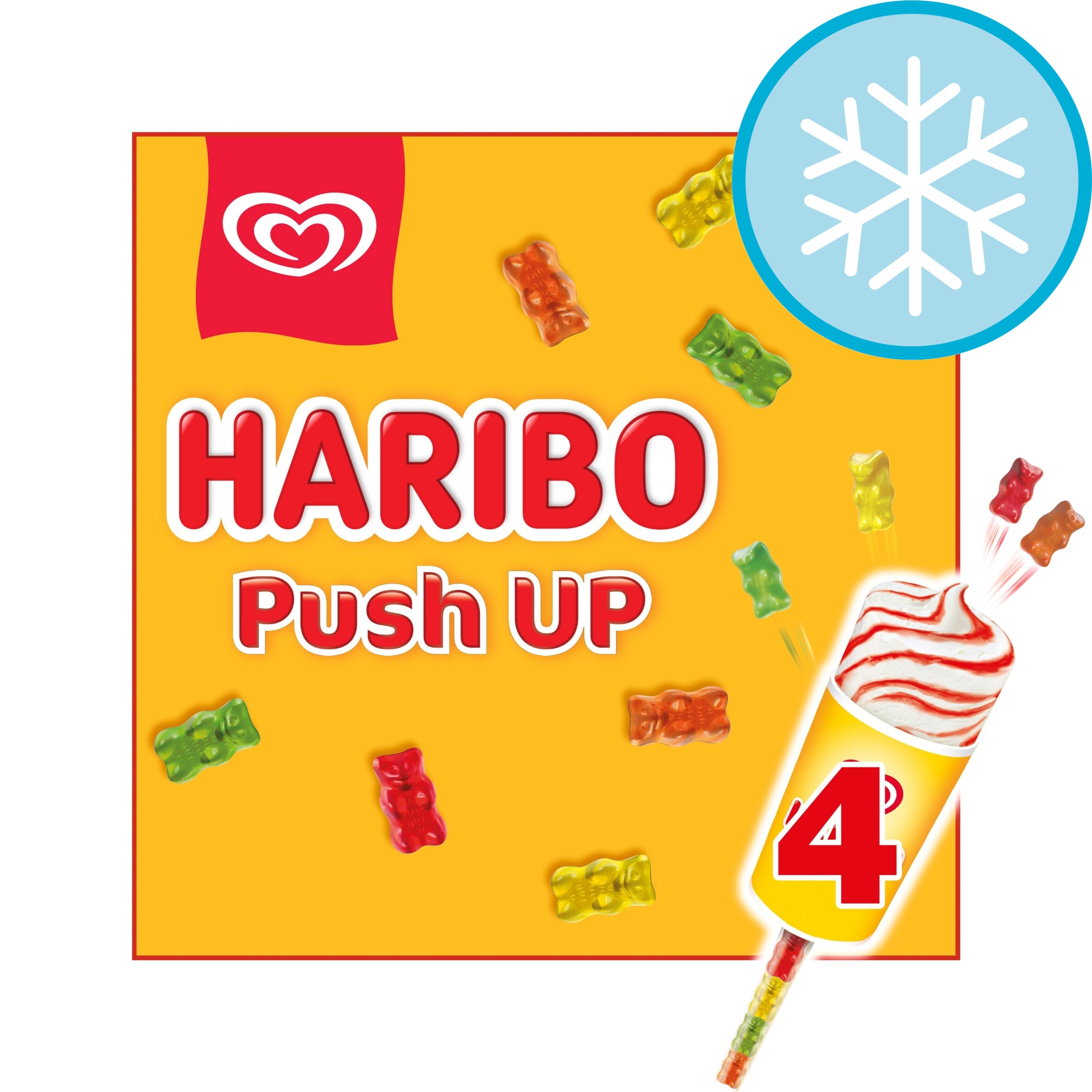 Haribo Push Up Vanilla & Strawberry Ice Cream Lollies