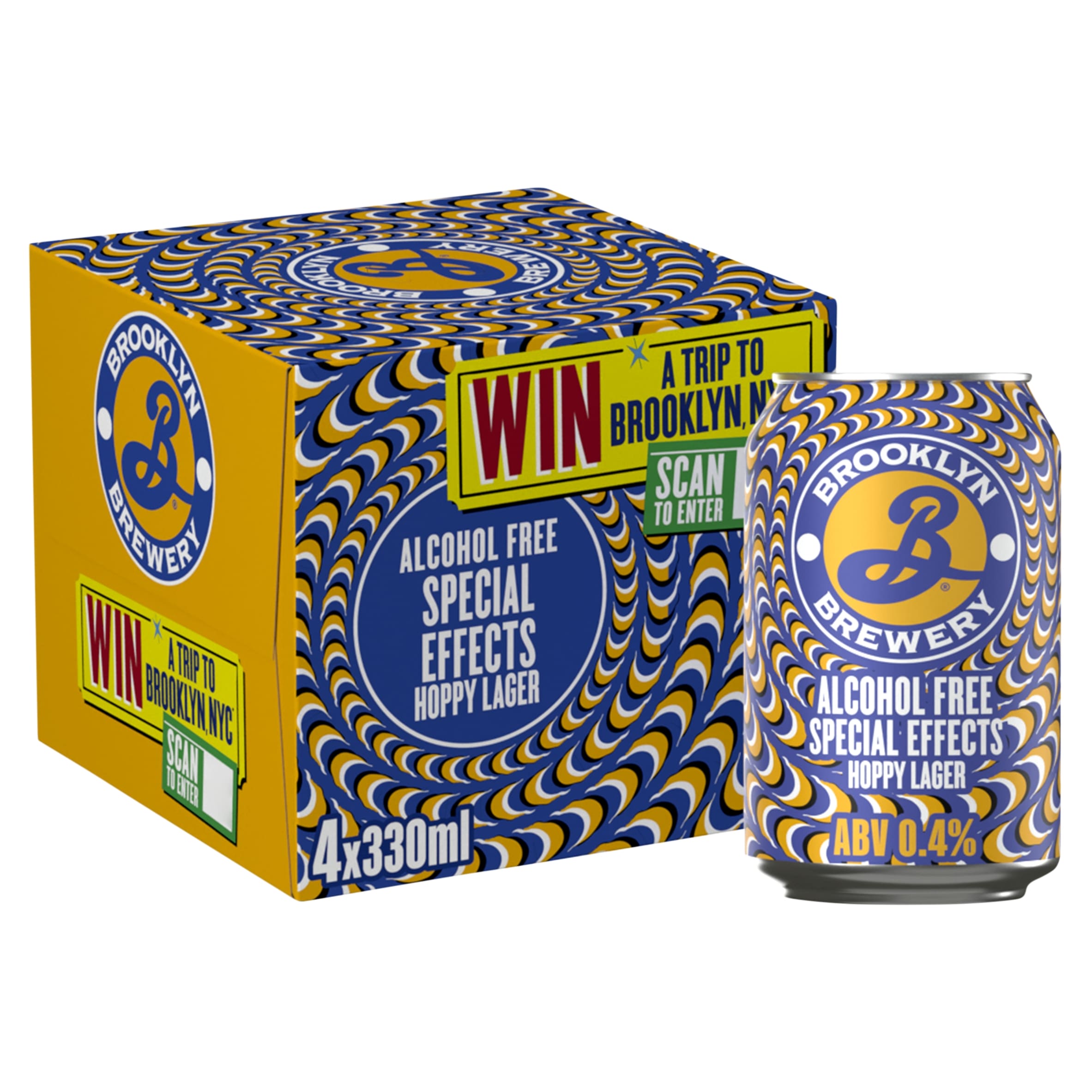 Brooklyn Special Effects Low Alcohol Lager Beer Cans