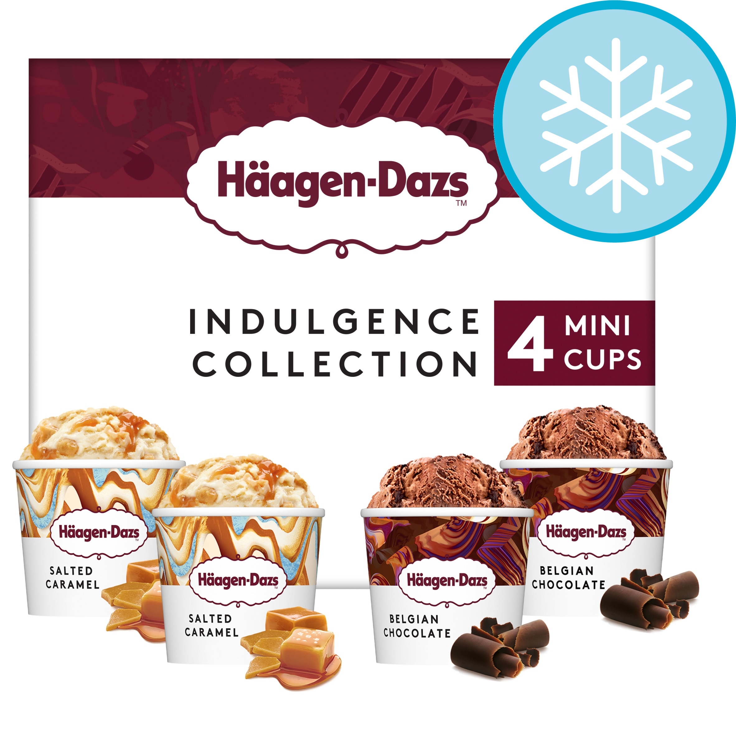 Haagen Dazs Indulgence Collection Mini Cups Ice Cream