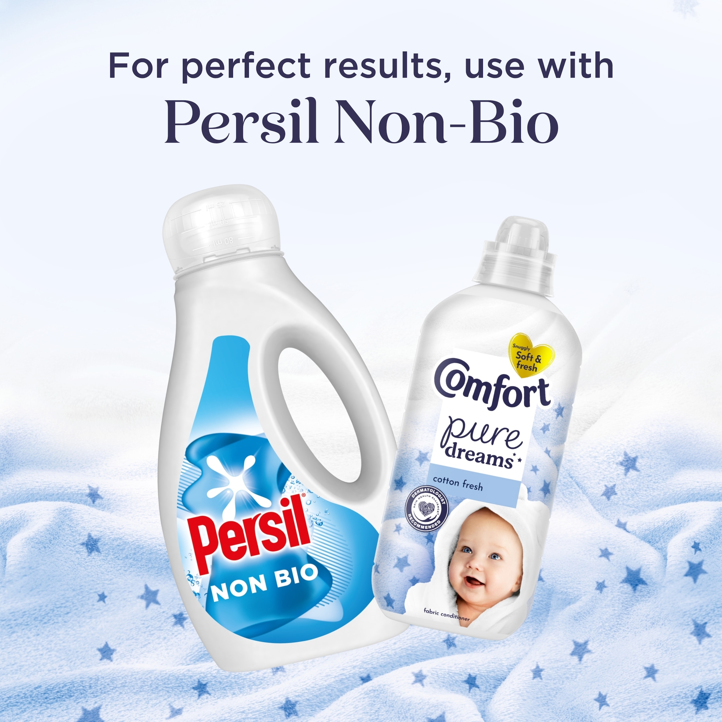 Comfort Pure Dreams Fabric Conditioner Cotton Fresh 48 Washes 1440ml thumbnail 3