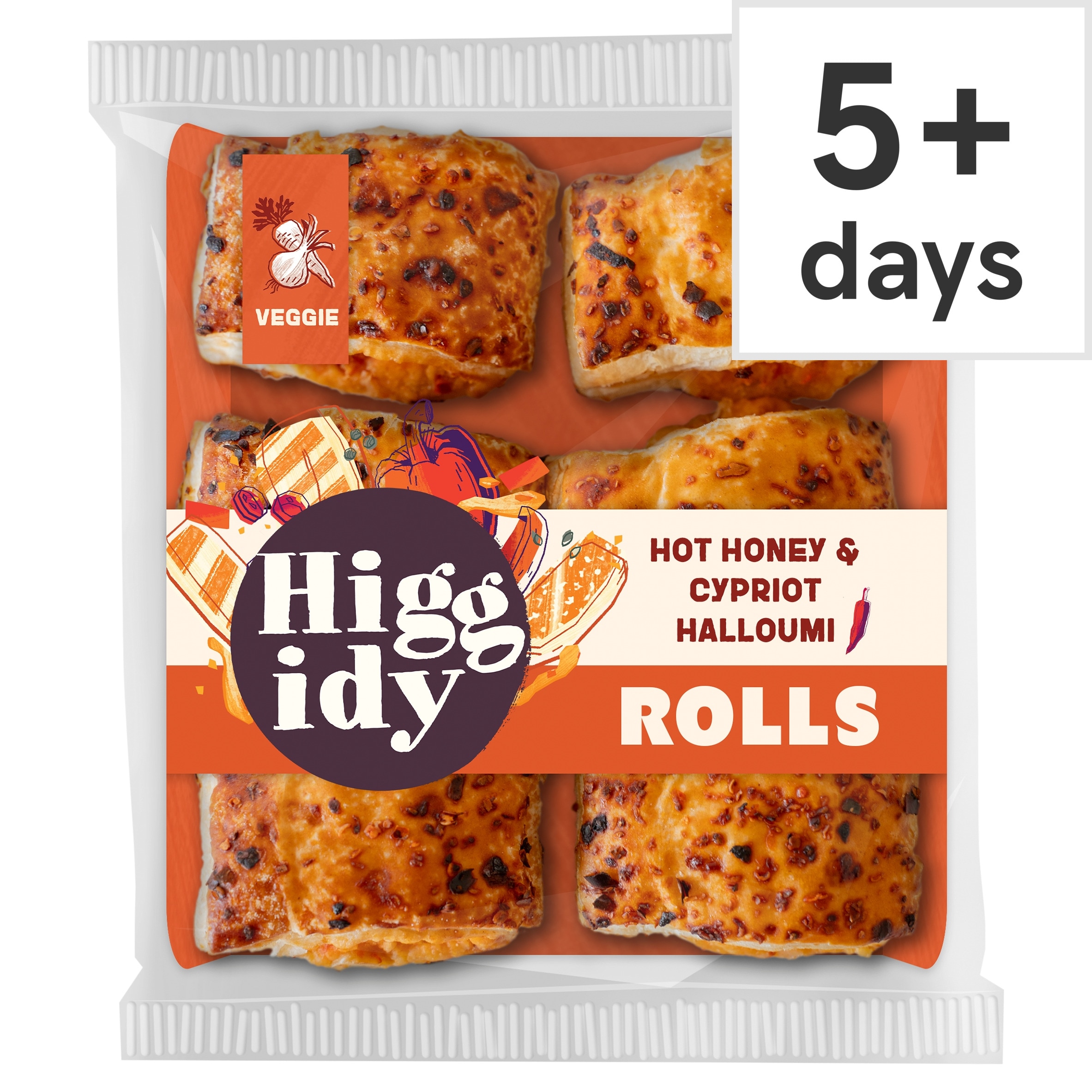 Higgidy Halloumi & Hot Honey Roll