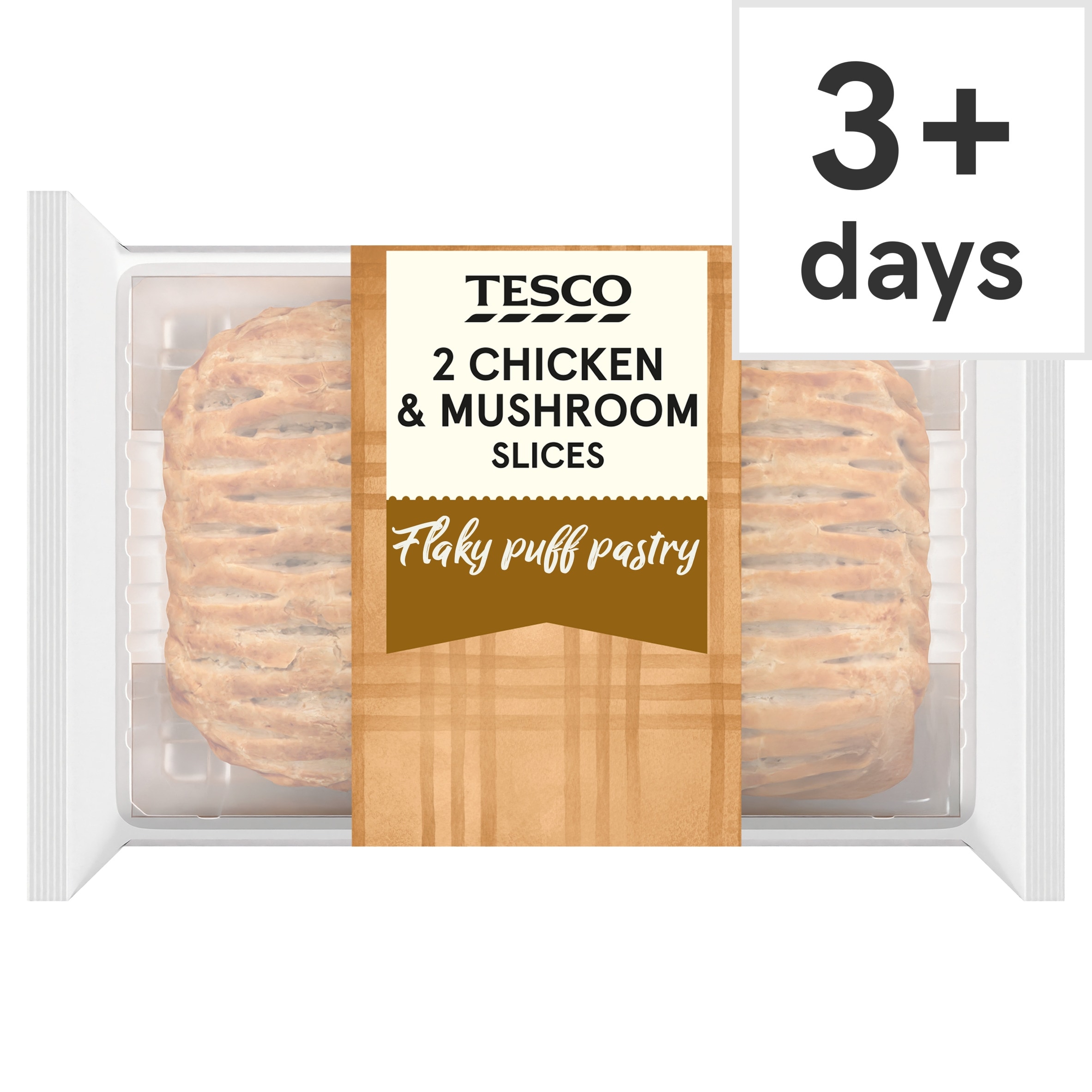Tesco 2 Chicken & Mushroom Slices 300g