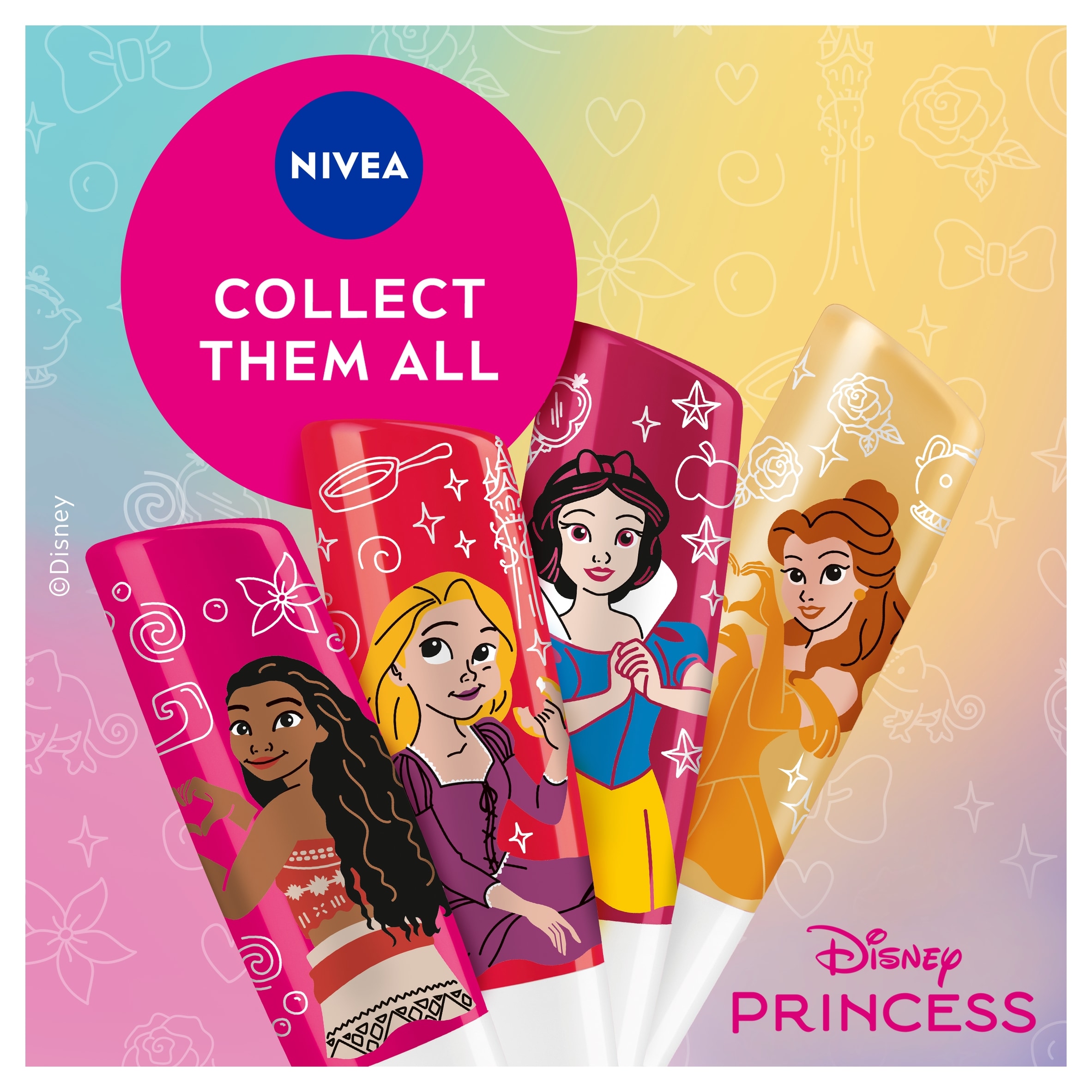 NIVEA Disney Rapunzel Wild Cranberry Lip Balm 4.8g thumbnail 4