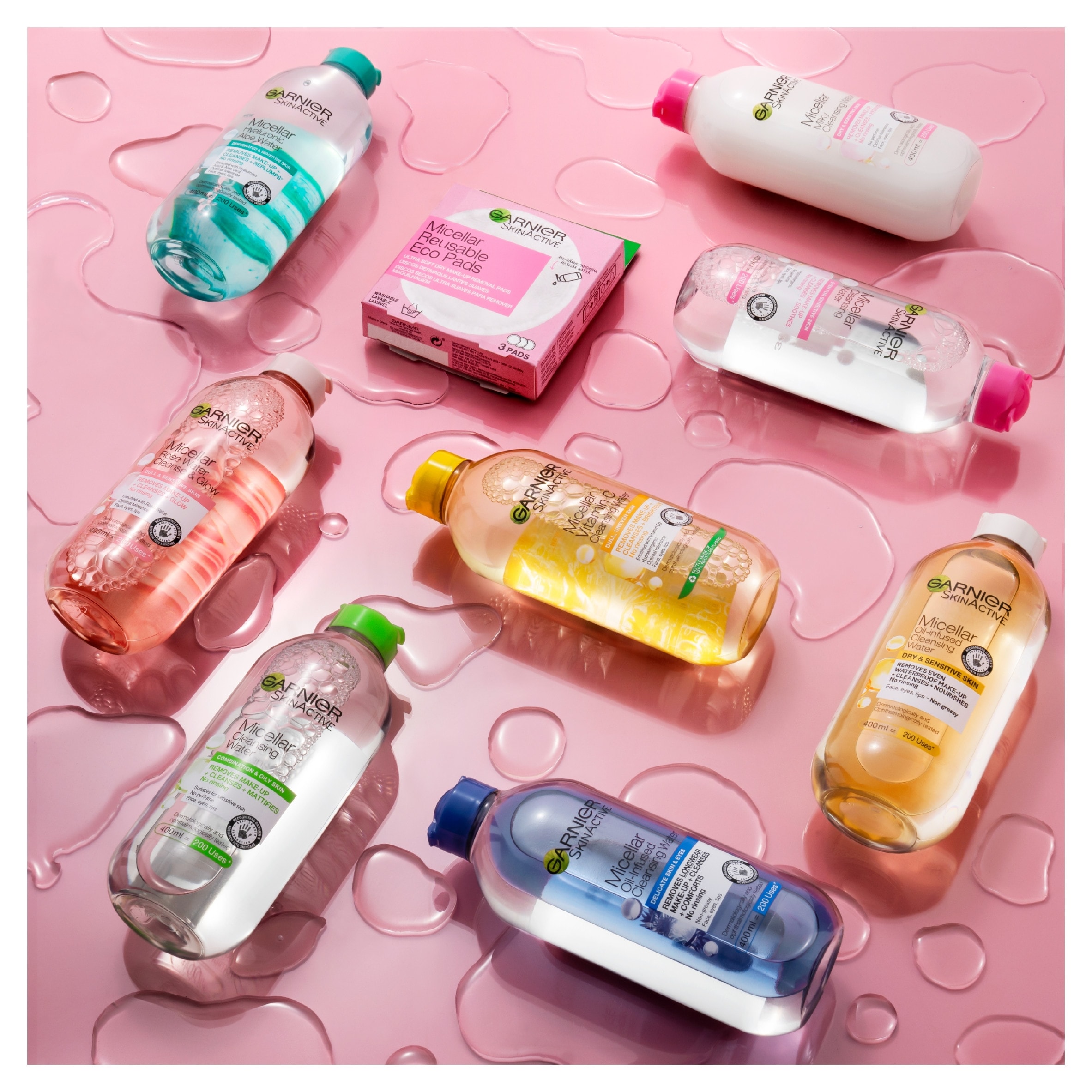 Garnier Skin Active Micellar Vitamin C Cleansing Water 700ml thumbnail 5
