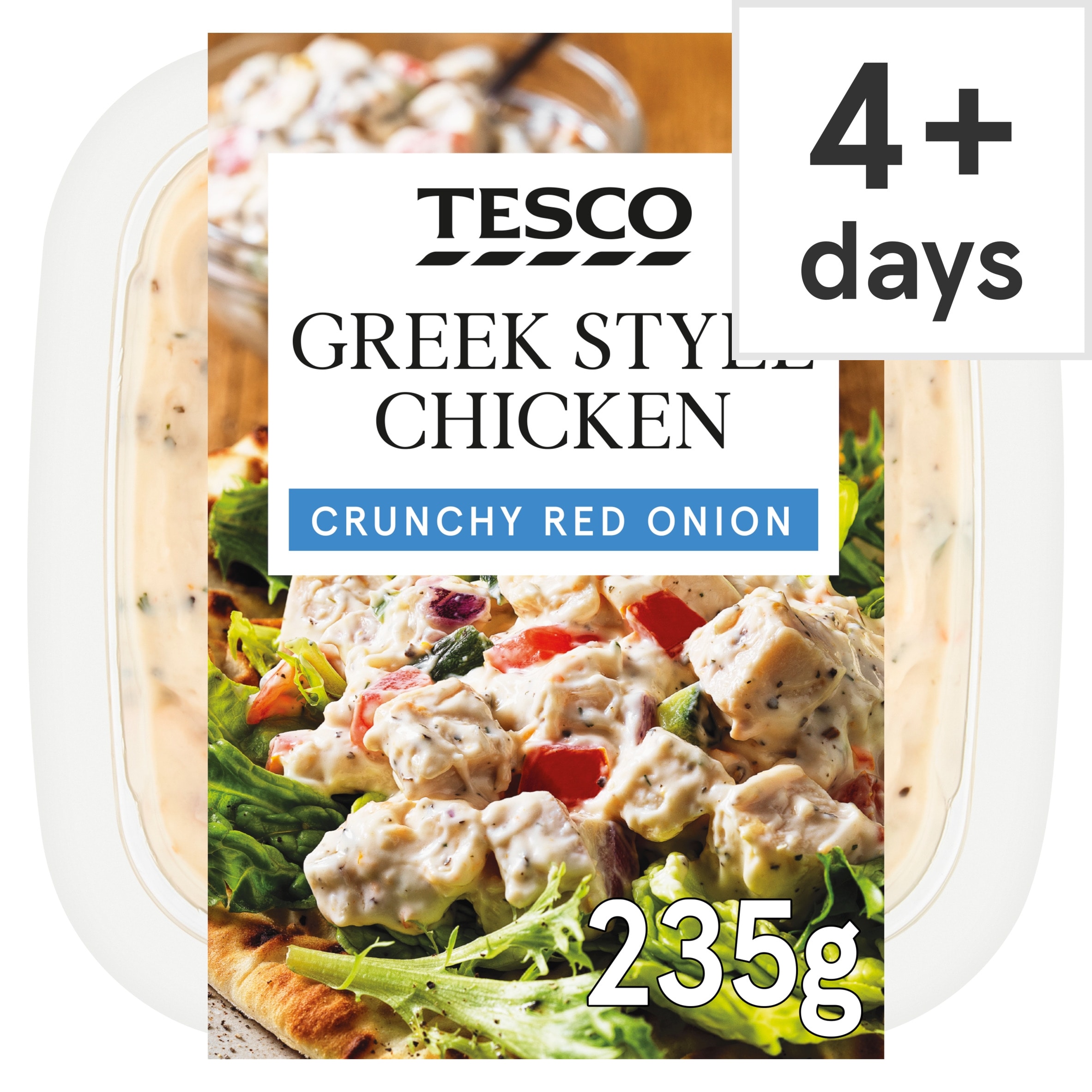Tesco Greek Style Chicken Sandwich Filler 235g