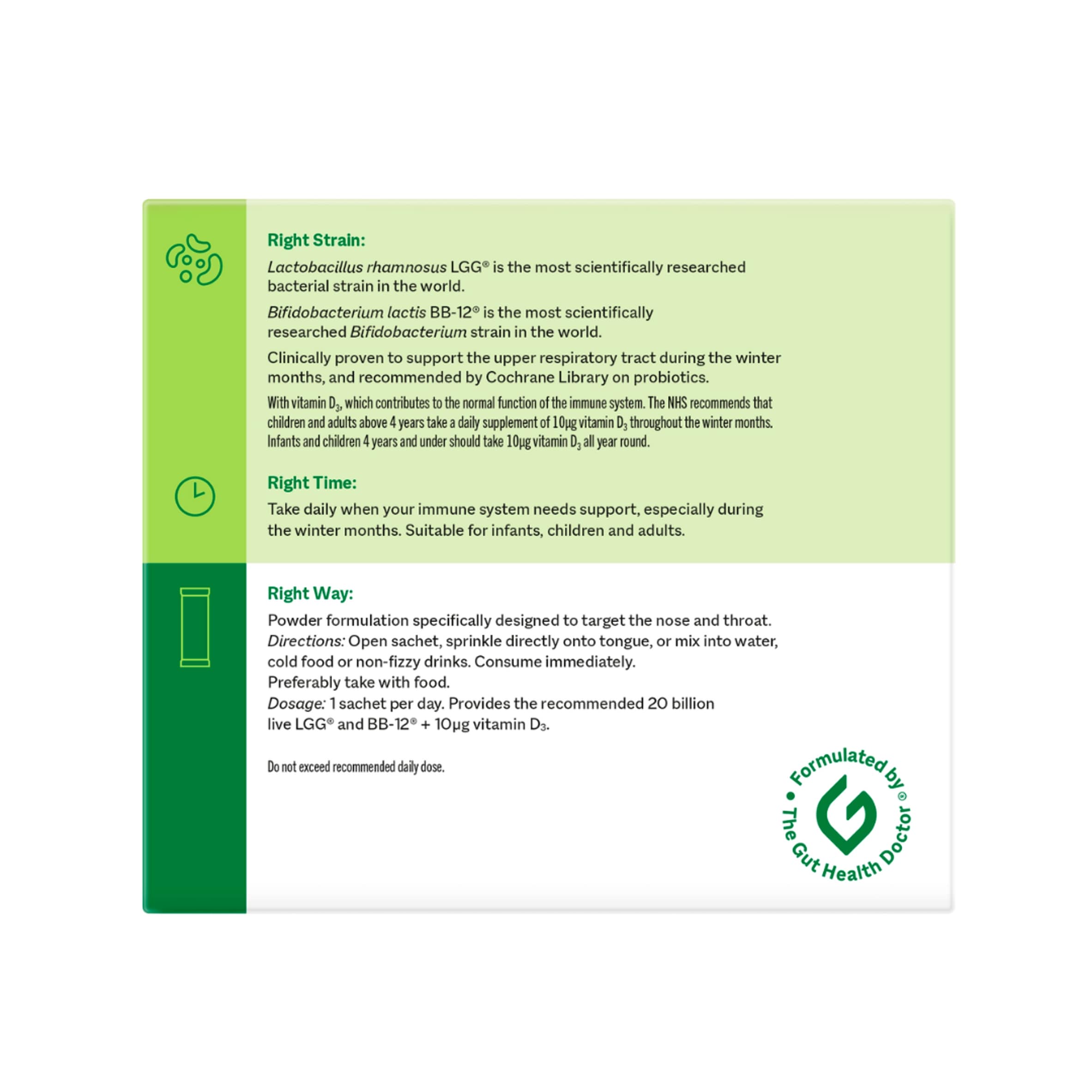 SMART STRAINS for your immune system 30 Sachets thumbnail 3