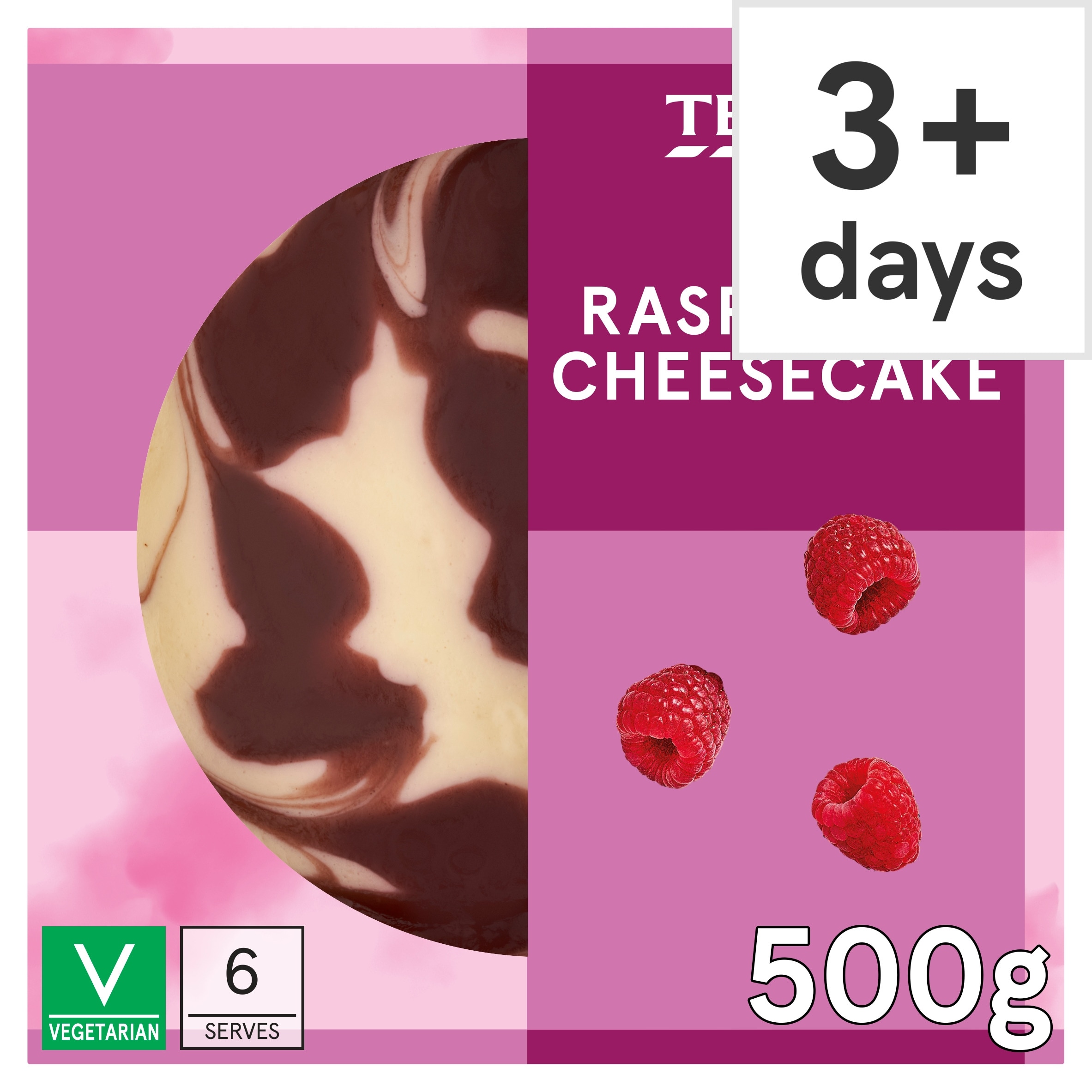Tesco Raspberry Cheesecake 500g