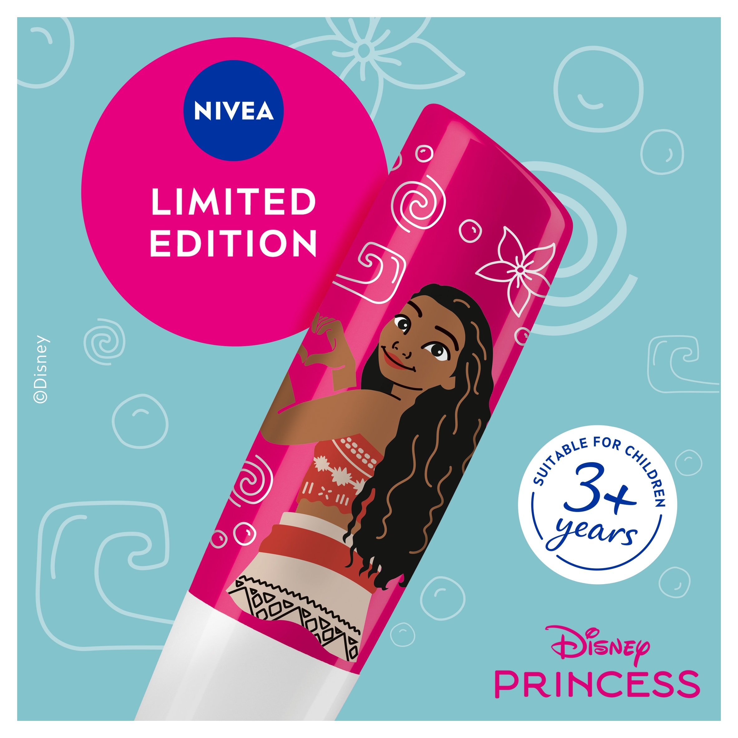 NIVEA Disney Moana Watermelon Sorbet Lip Balm 4.8g thumbnail 2