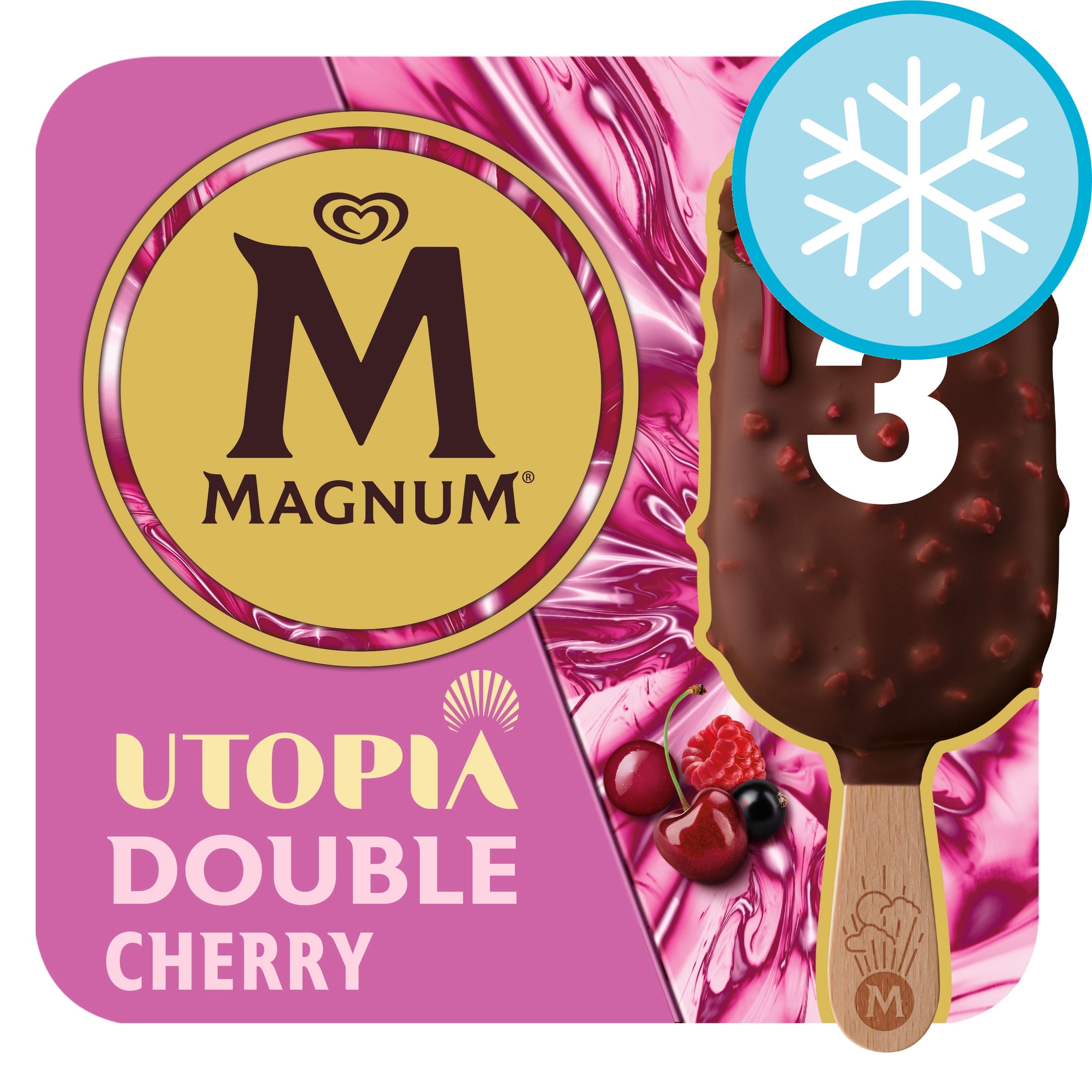Magnum Utopia Double Cherry Ice Cream Sticks 3MP