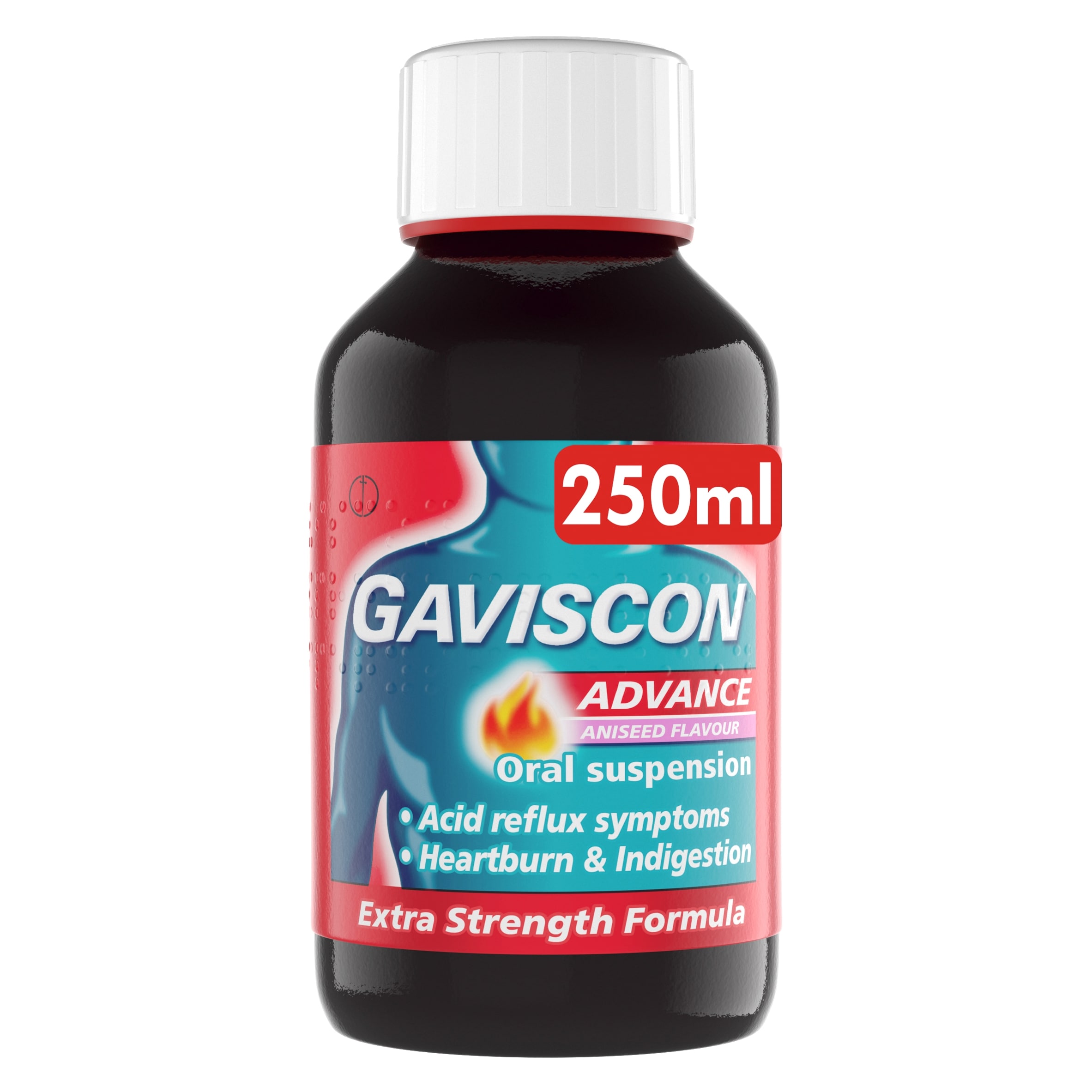 Gaviscon Advance Heartburn & Indigestion Liquid Aniseed 250ml thumbnail 5