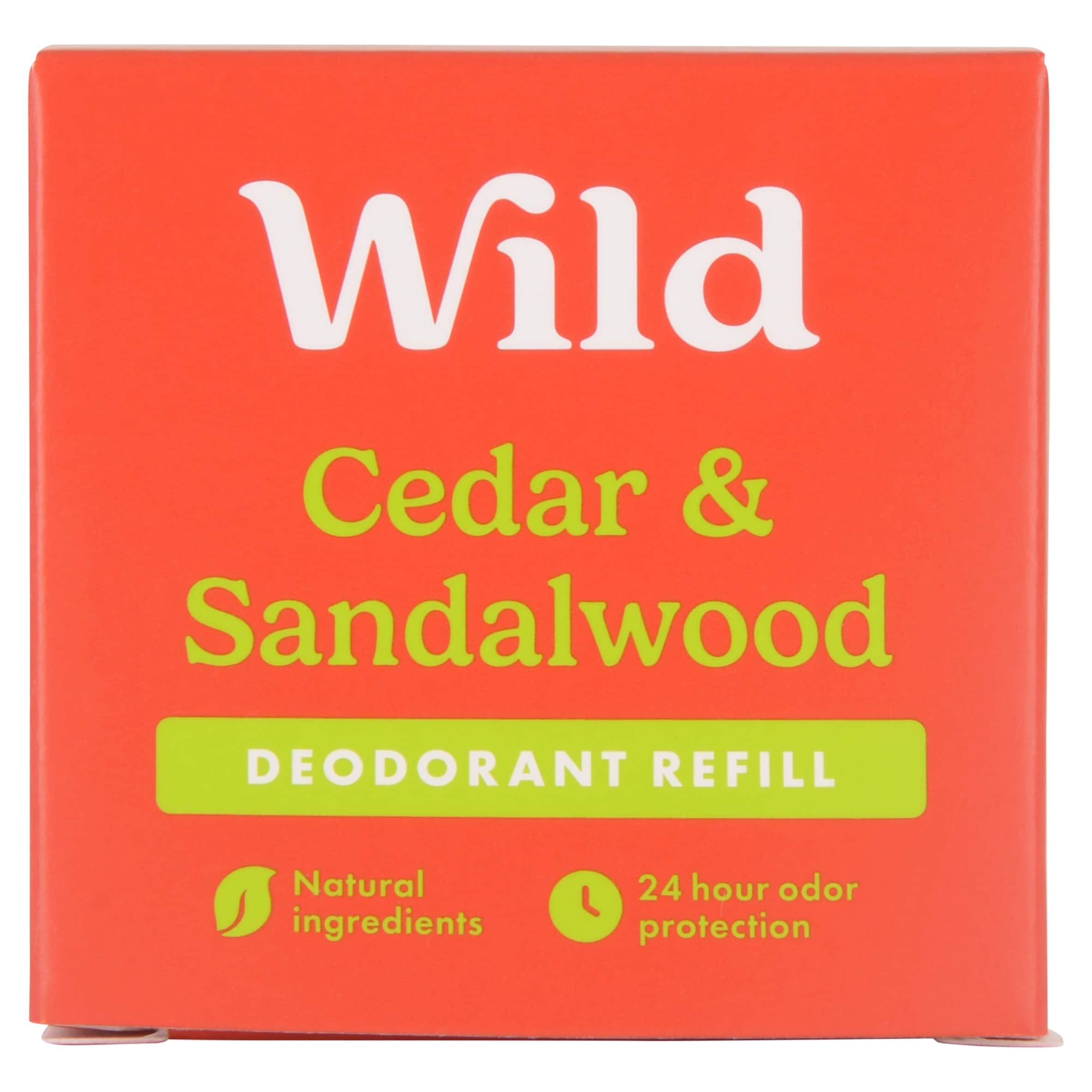 Wild Cedar & Sandalwood Deodorant Refill 40g