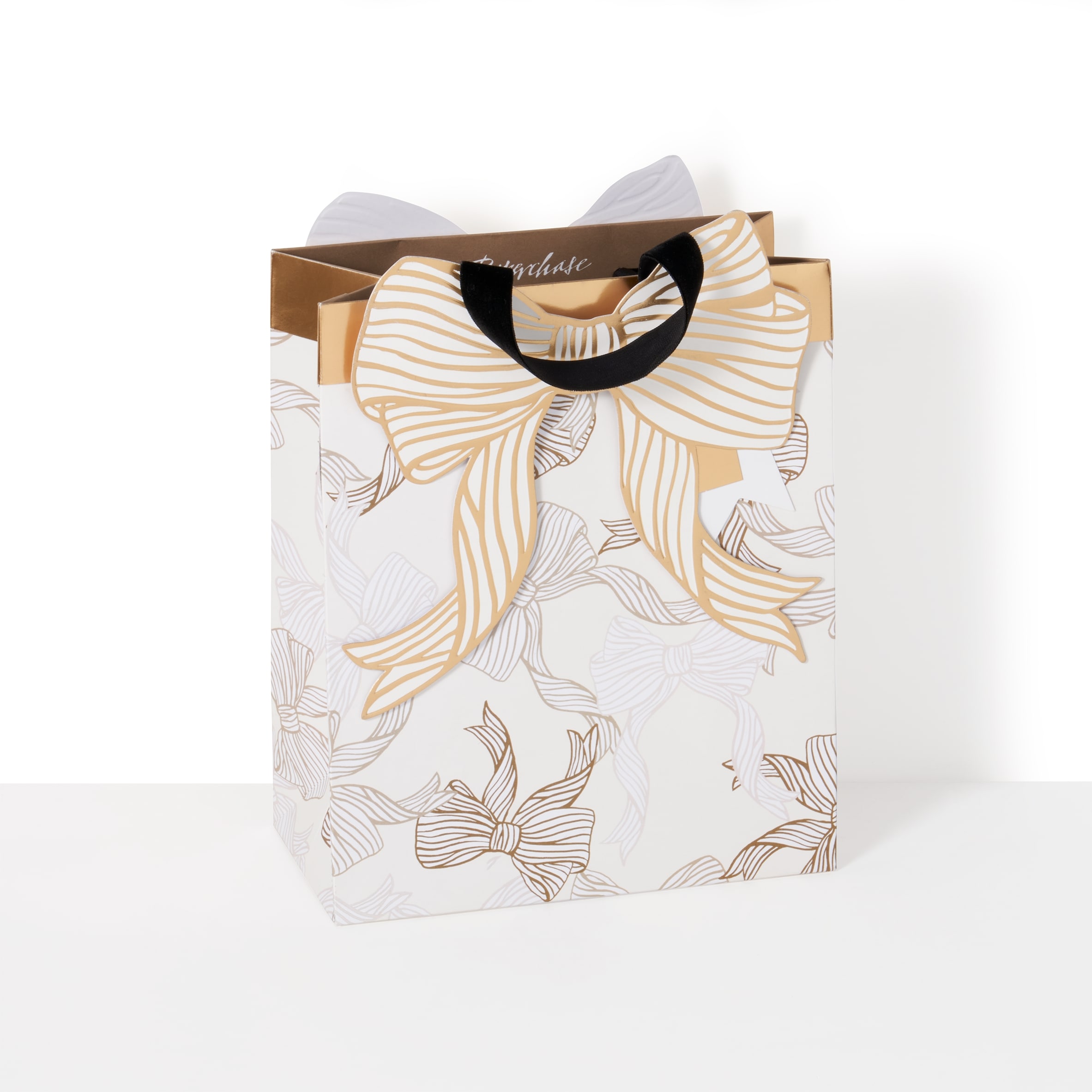 Paperchase ReKrafted Bow Medium Gift Bag thumbnail 2