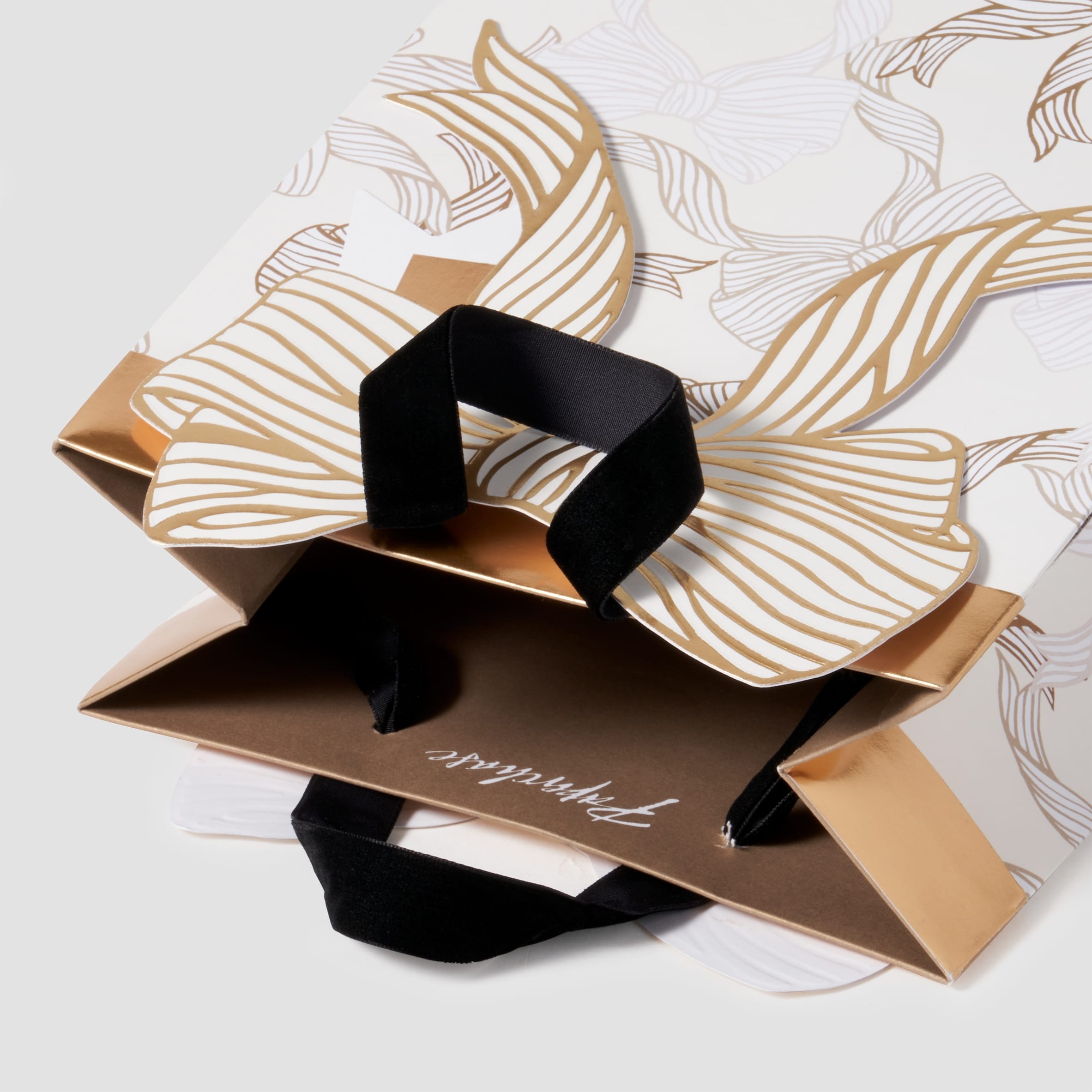 Paperchase ReKrafted Bow Medium Gift Bag thumbnail 3