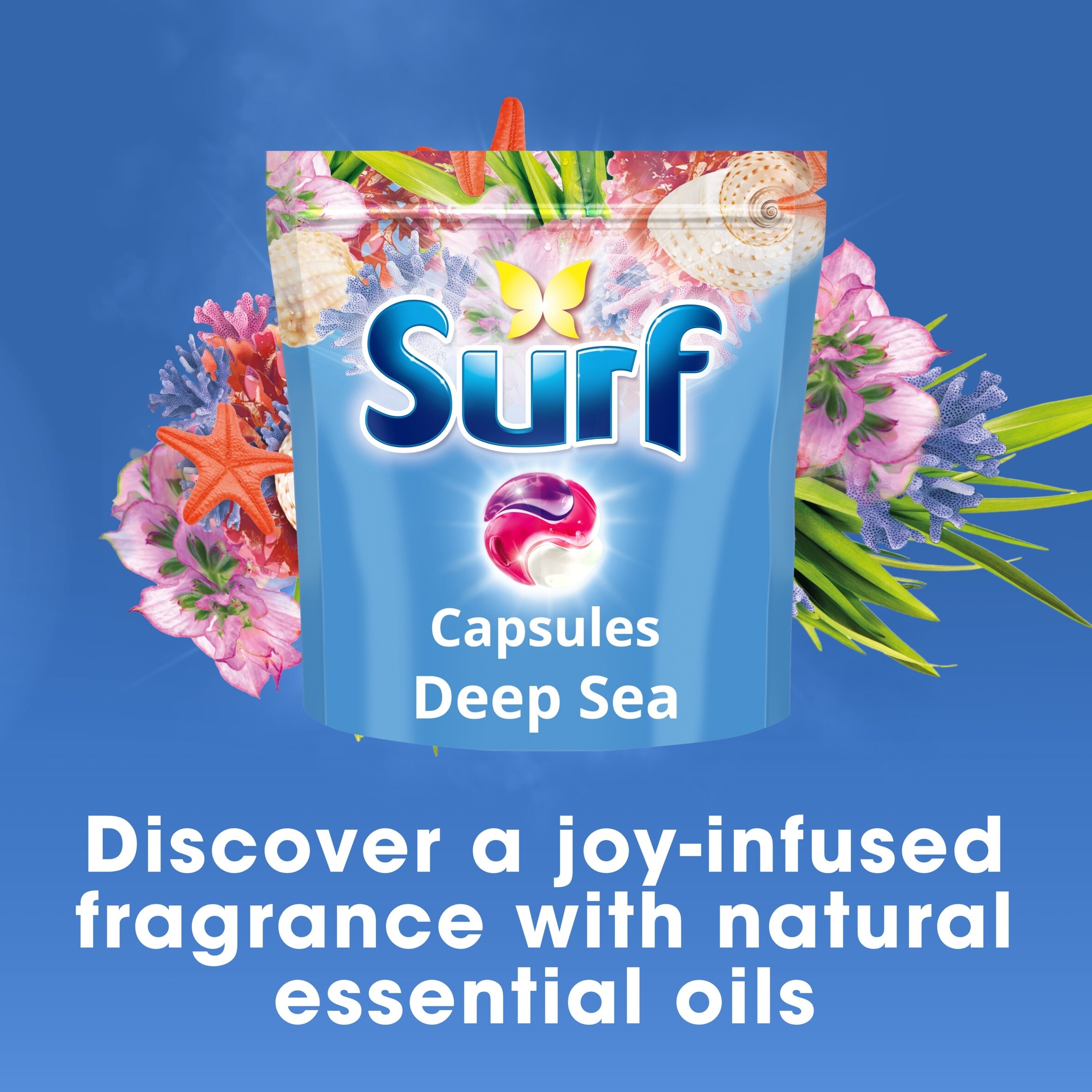 Surf 3 in 1 Deep Sea Washing Capsules 51 Washes 882g thumbnail 2