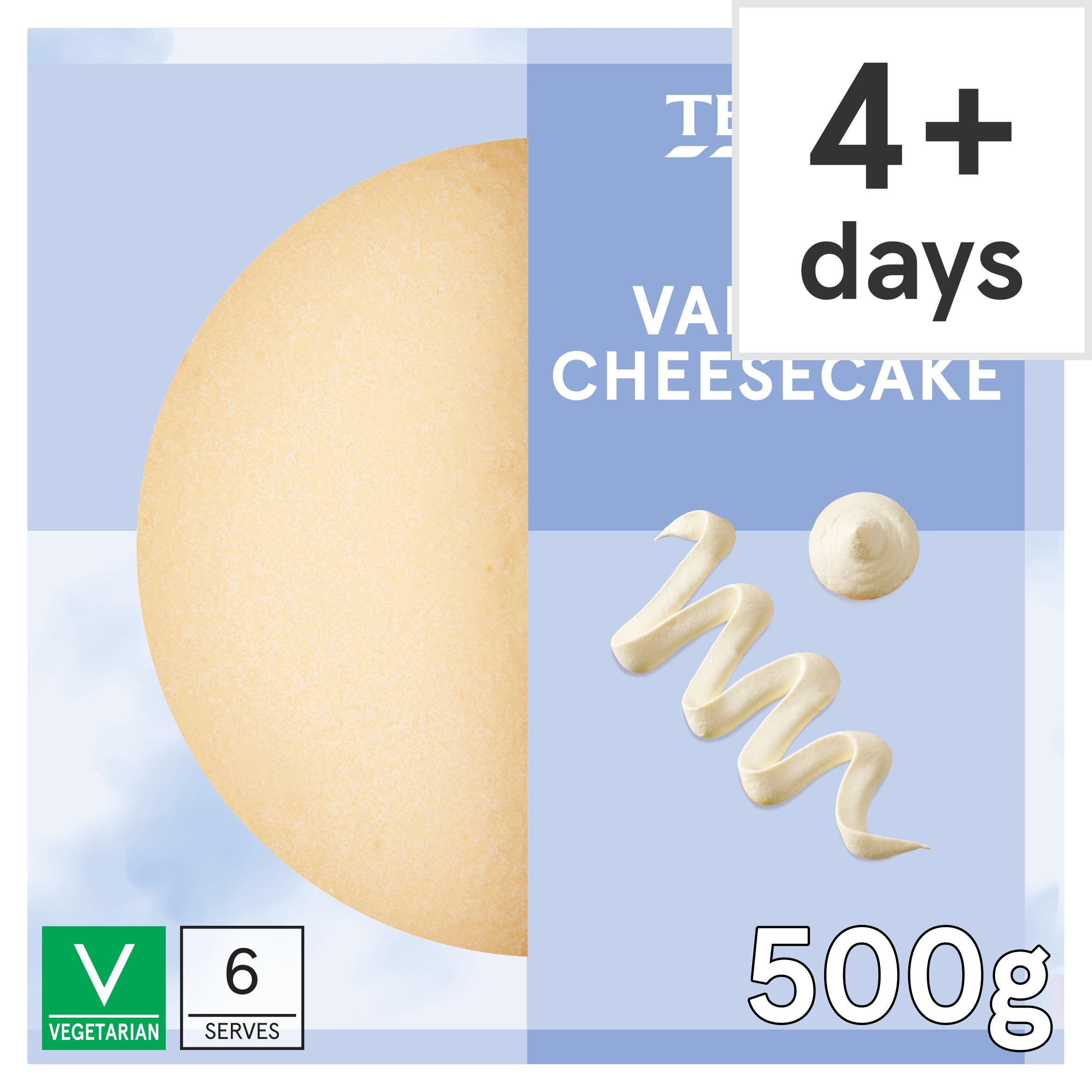 Tesco Vanilla Cheesecake 500g