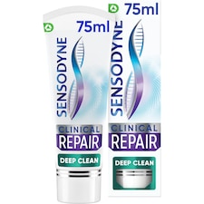 Sensodyne Clinical Repair Deep Clean Toothpaste 75ml
