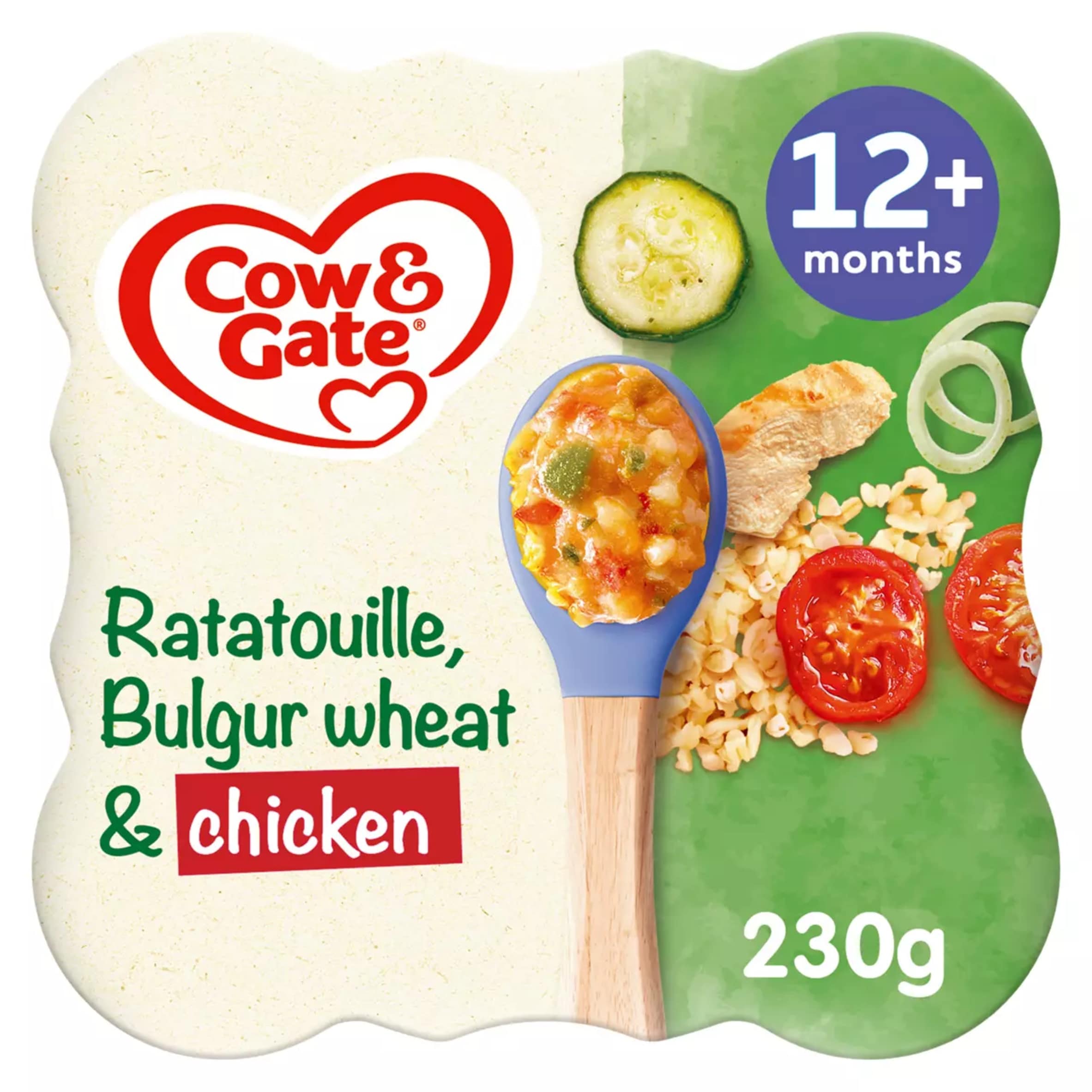 Cow & Gate Ratatouille Bulgur Wheat & Chicken Baby Food Meal 12+ Months
