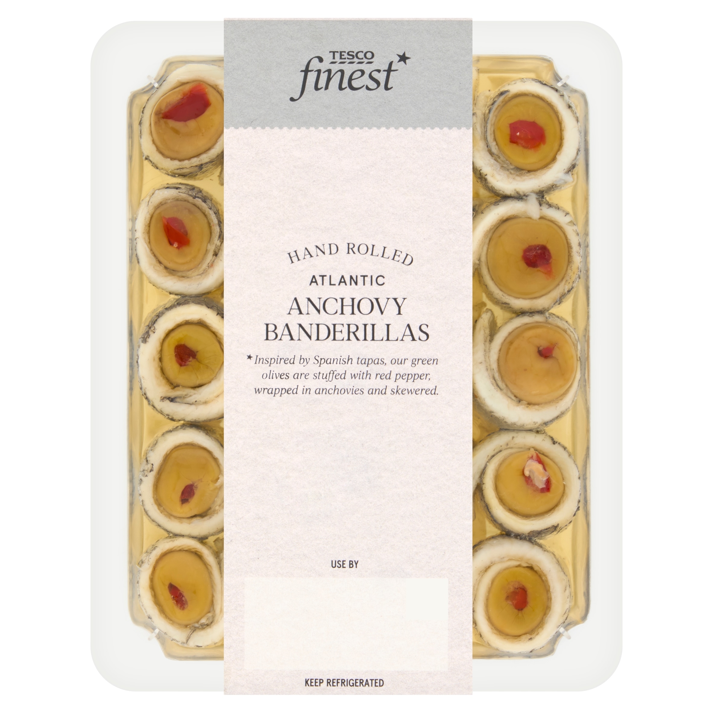 Tesco Finest Anchovy Banderillas 200g