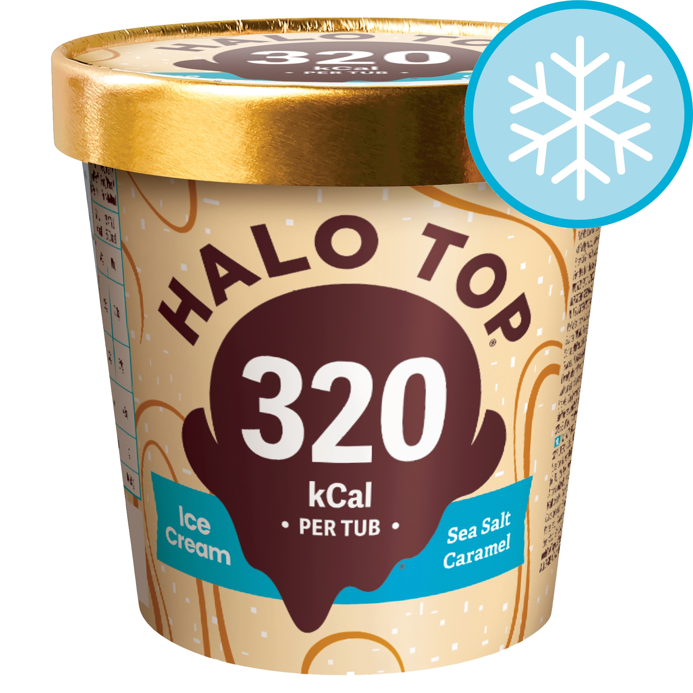 Halo Top Sea Salt Caramel Low Calorie Ice Cream
