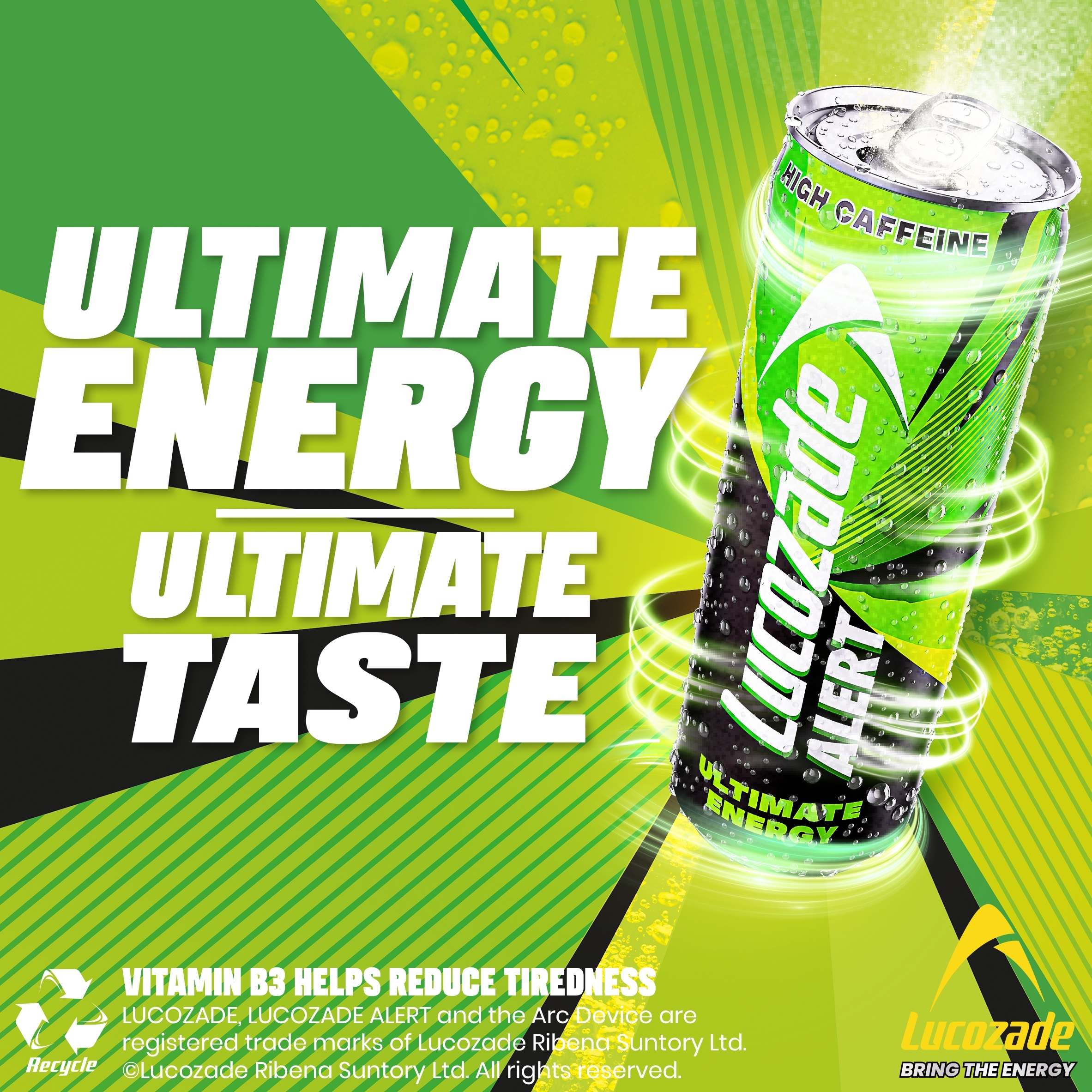 Lucozade Alert Ultimate Energy Drink 250ML thumbnail 2