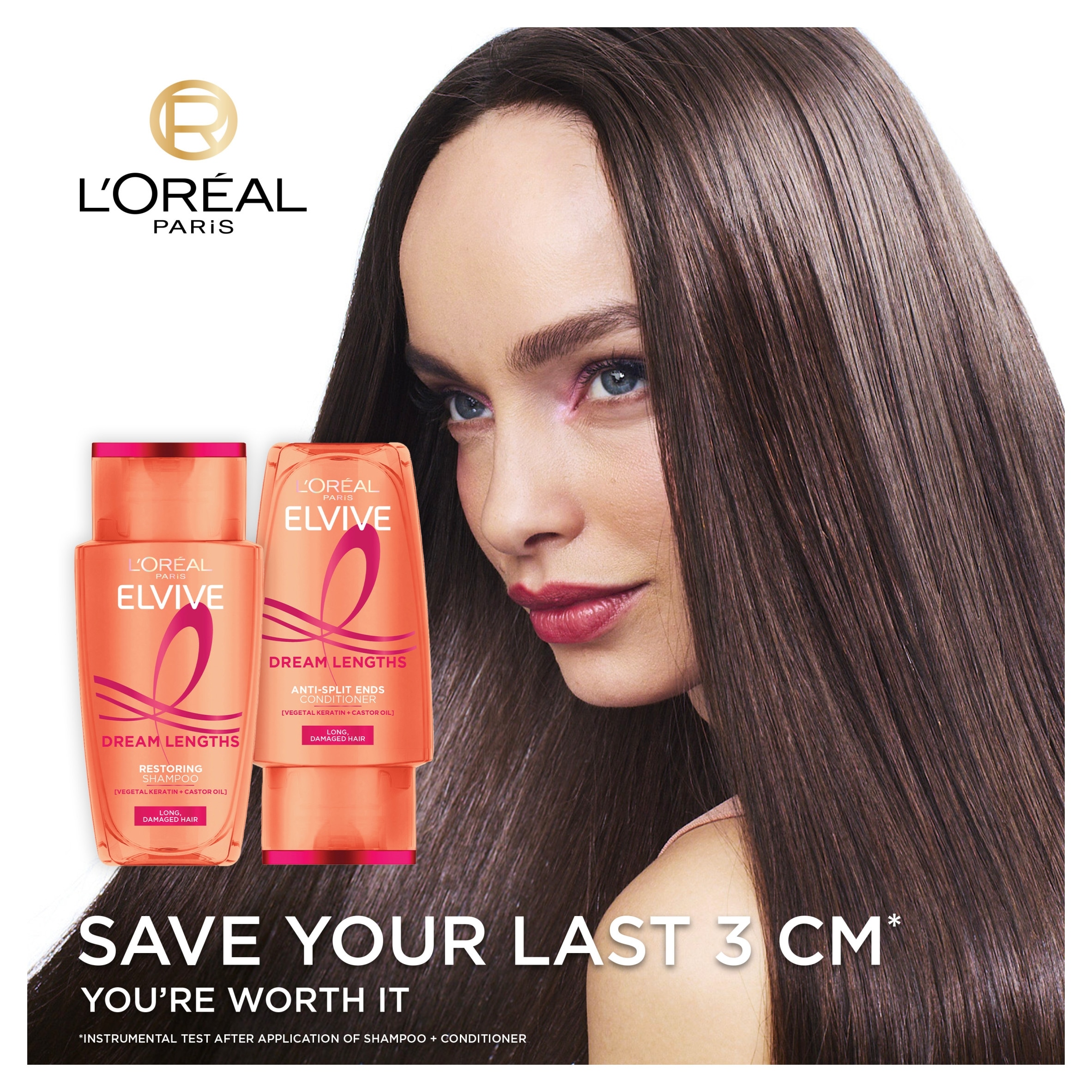L'Oreal Paris Elvive Dream Lengths Shampoo 90Ml thumbnail 2