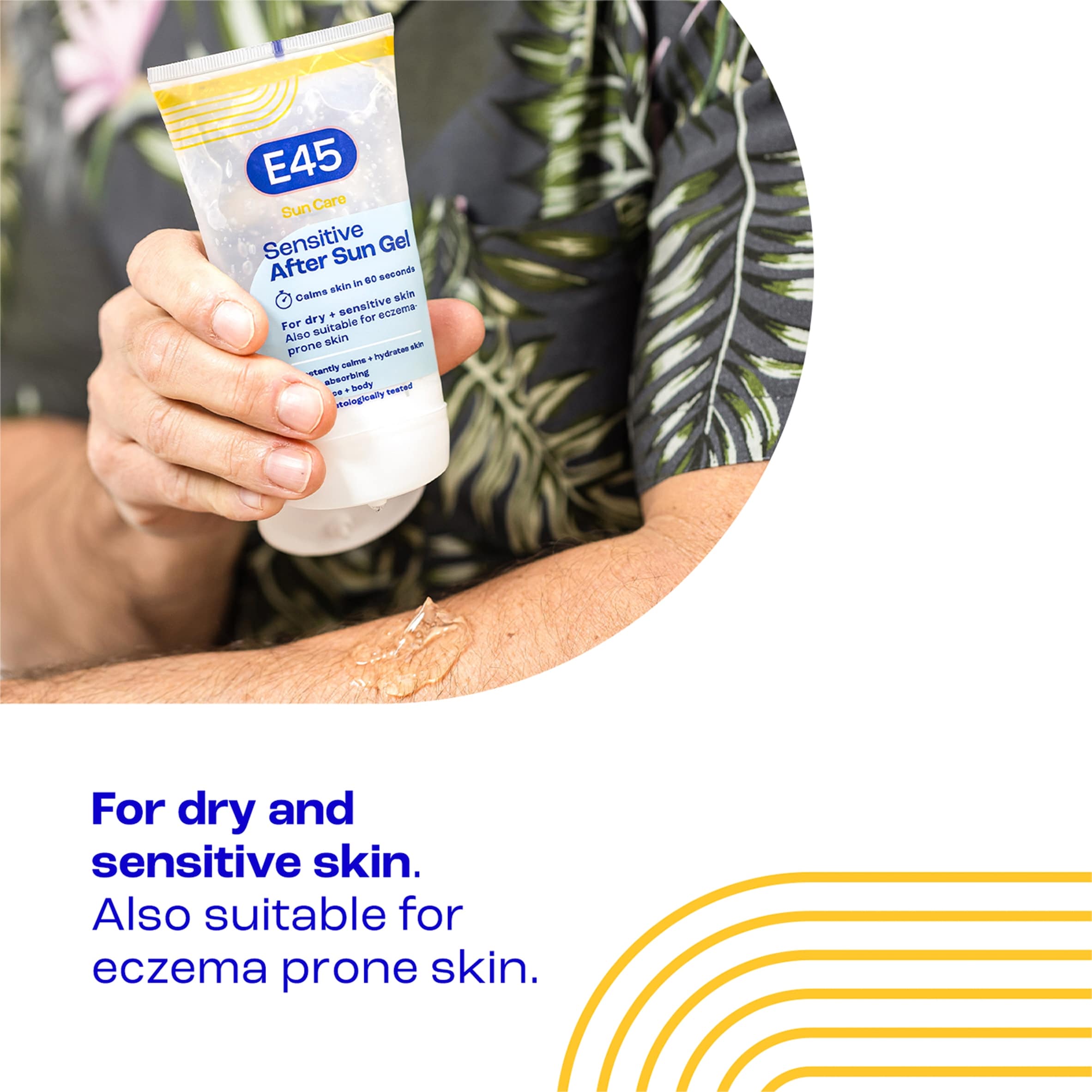 E45 Sun Care Sensitive After Sun Moisturiser Gel 150ml thumbnail 4