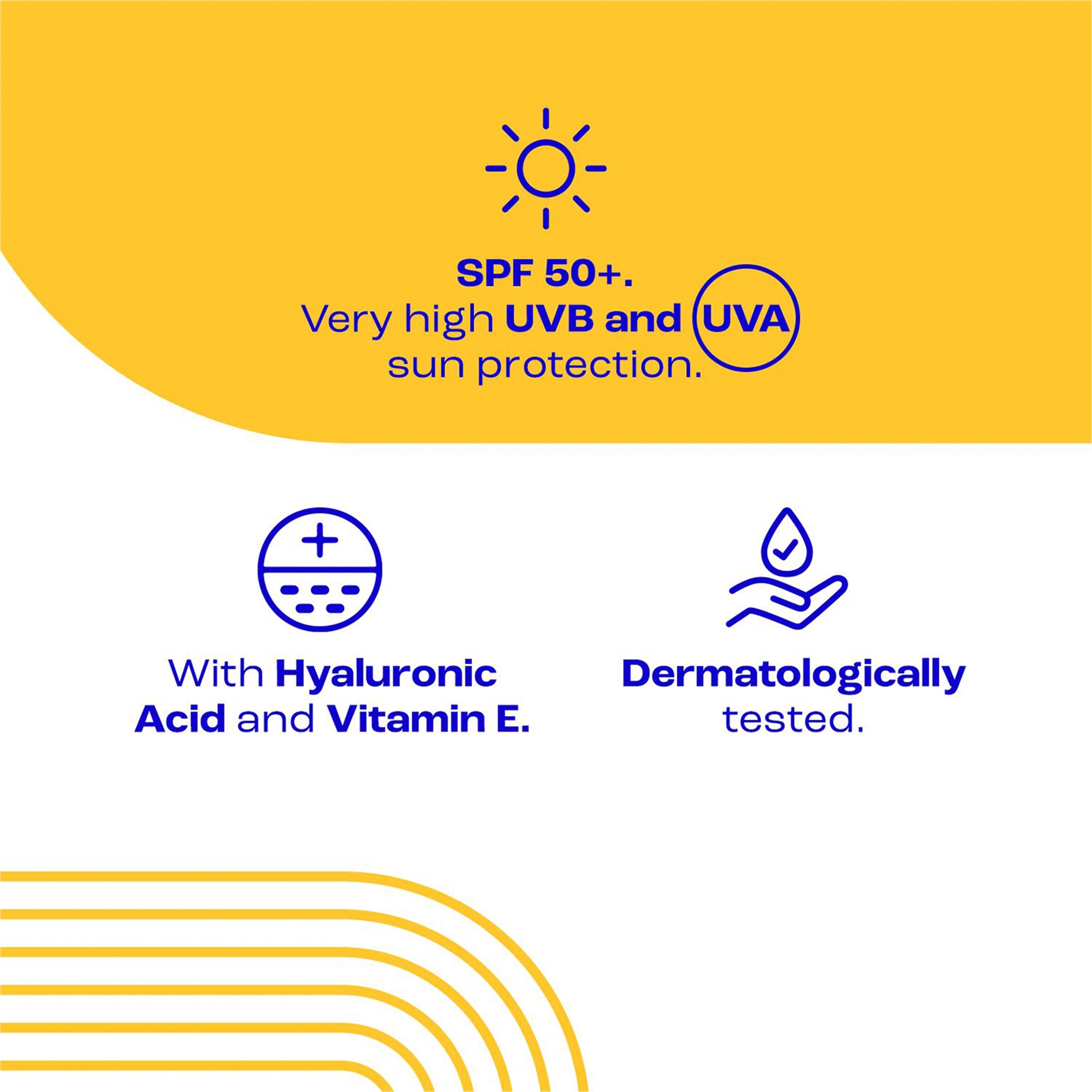 E45 Sun Care Sensitive Face Cream SPF50+ 50ml thumbnail 3