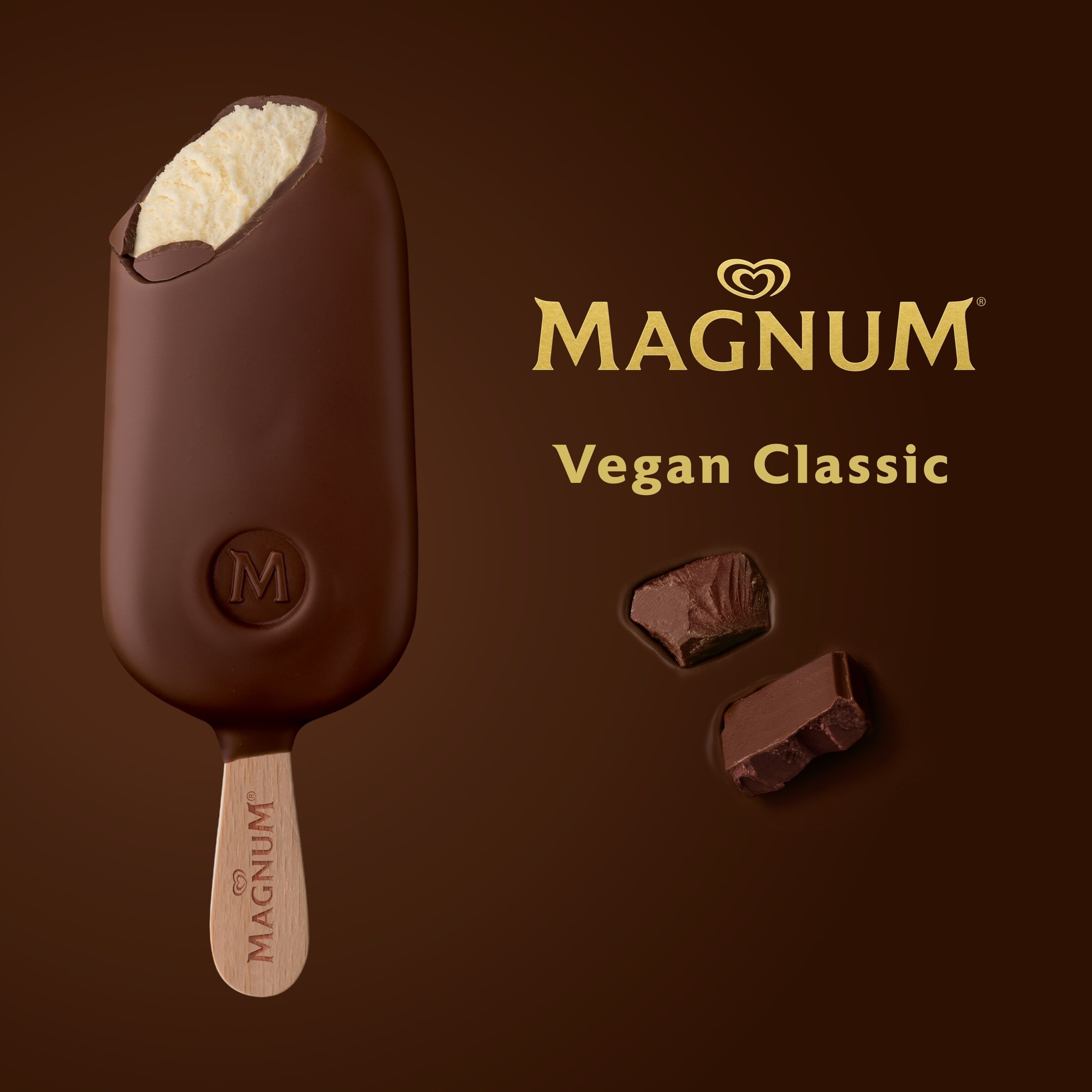 Magnum Collection Vegan Classic Ice Cream Sticks 3 x 90ml thumbnail 5