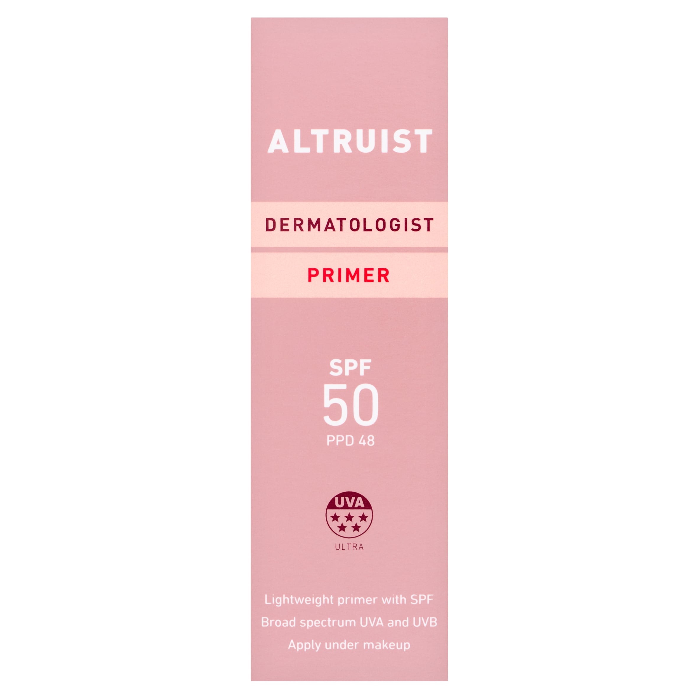 Altruist Dermatologist Primer SPF50 30ml