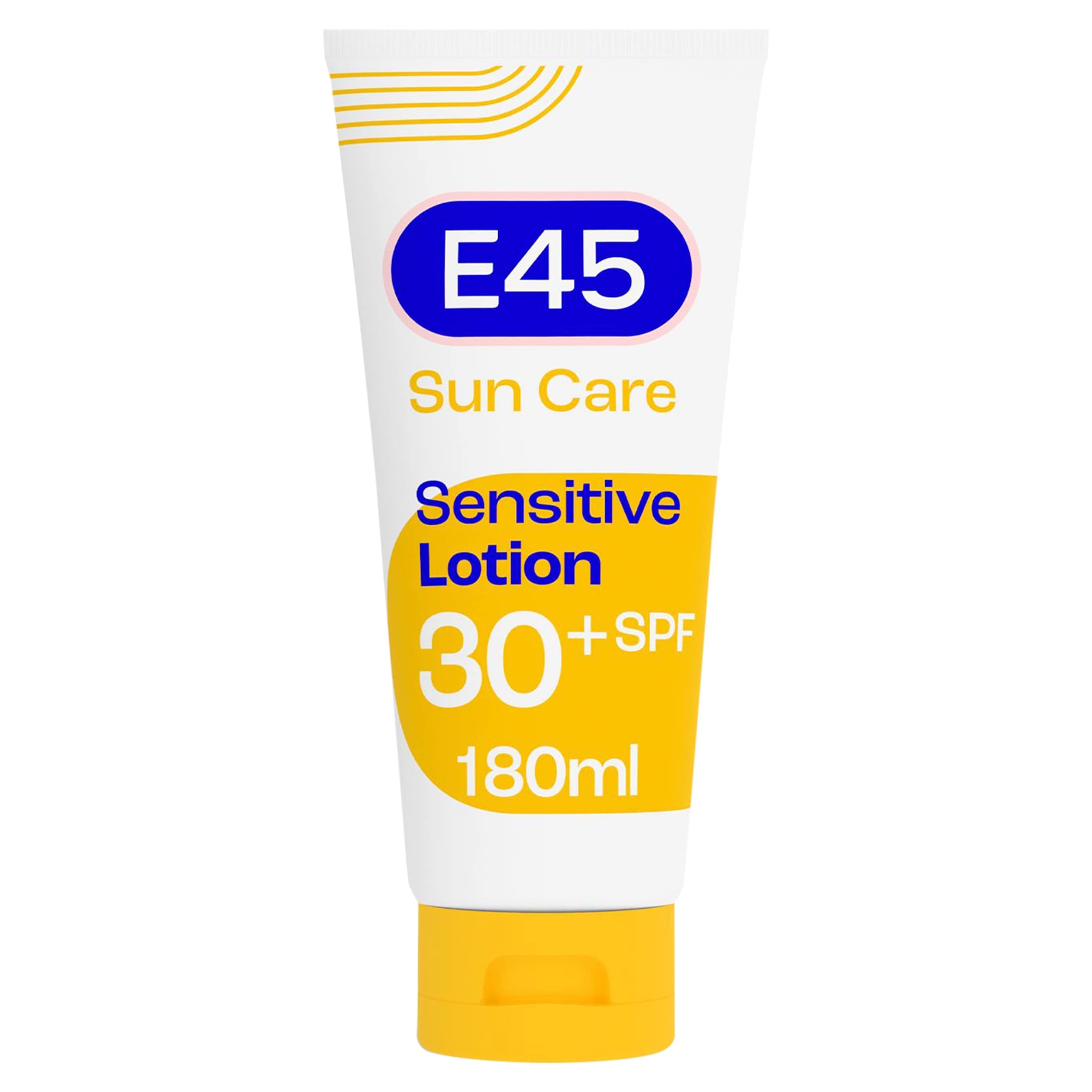 E45 Sun Care Sensitive Sun Cream Lotion SPF30 180ml