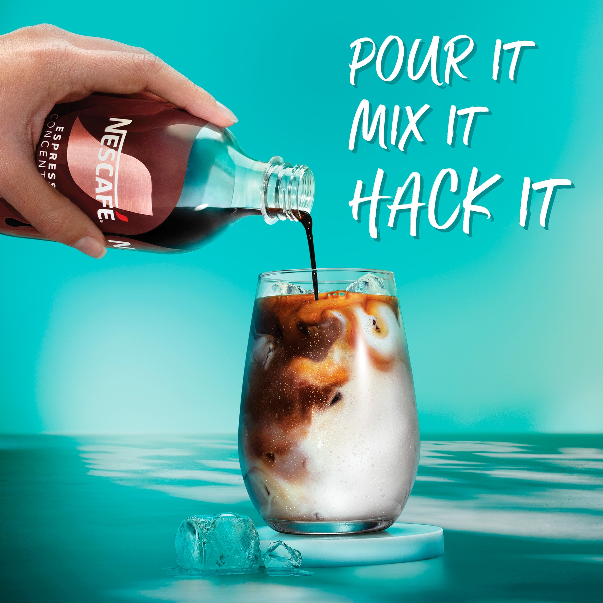 Nescafe Iced Coffee Espresso Concentrated Unsweetened 500ml thumbnail 3