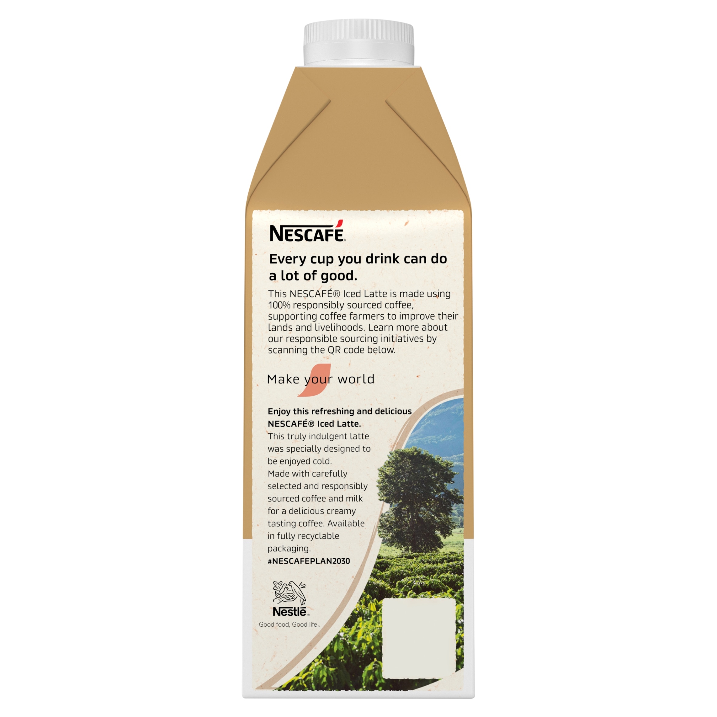 Nescafe Iced Coffee Latte 750ml thumbnail 3