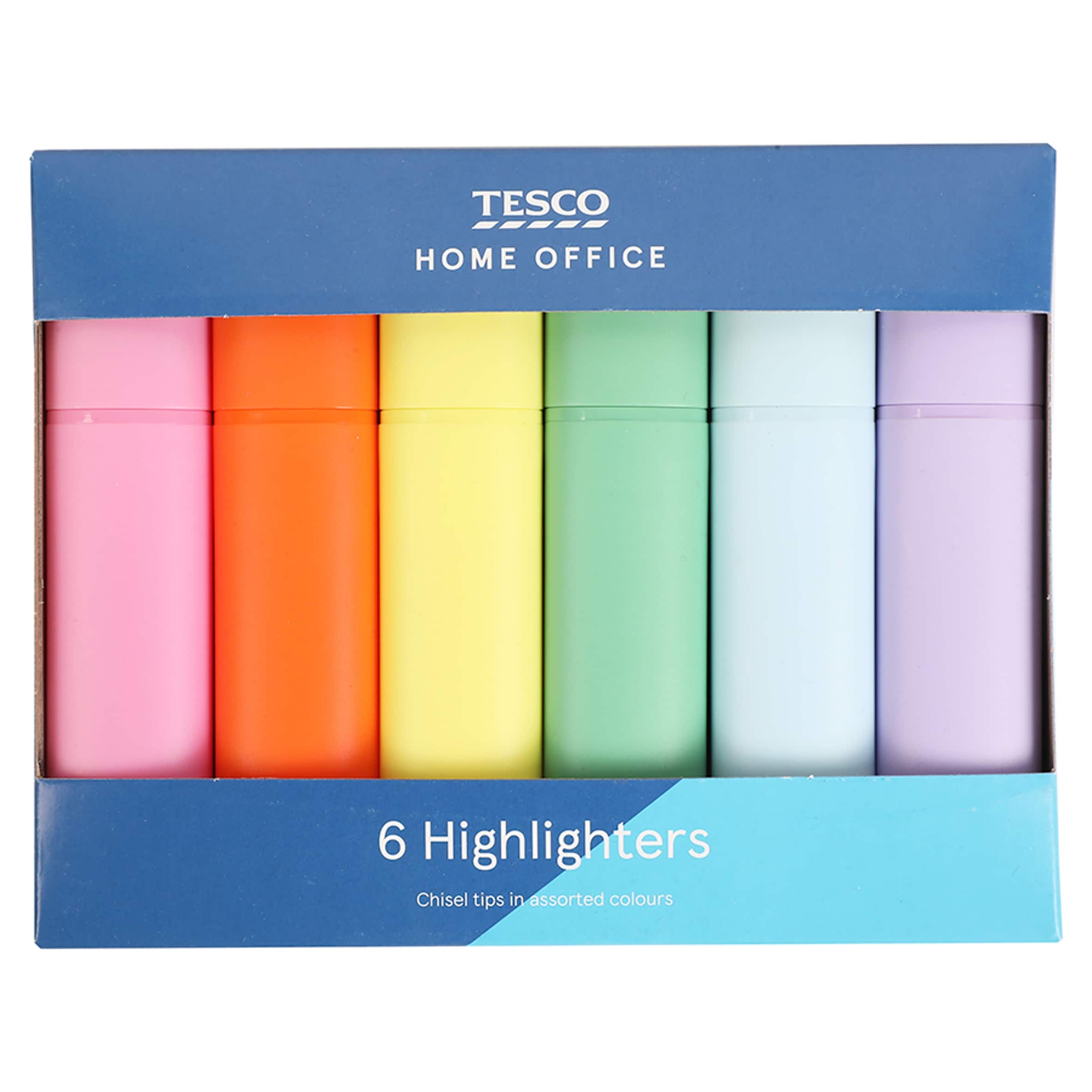Tesco Highlighters 6pk